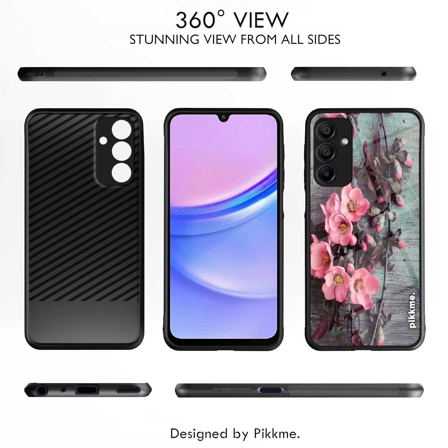 Samsung A15 5G Flower mobile cover by Pikkme – photo 2