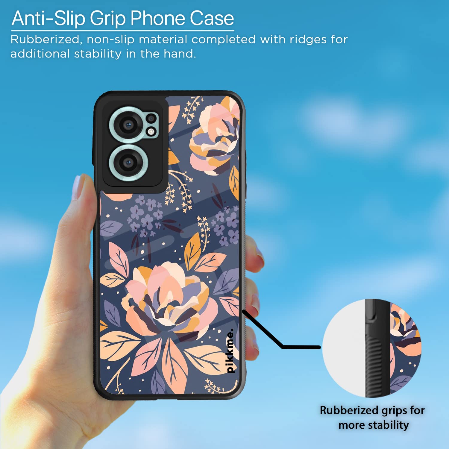 OnePlus Nord CE 2 5G Flower mobile back cover by Pikkme – photo 5
