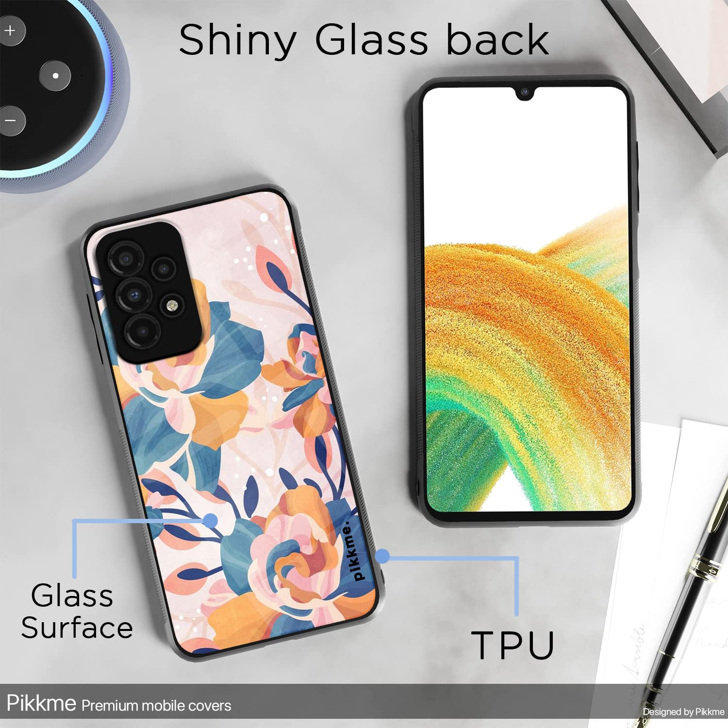 Samsung A13 4G Flower mobile cover by Pikkme – photo 3