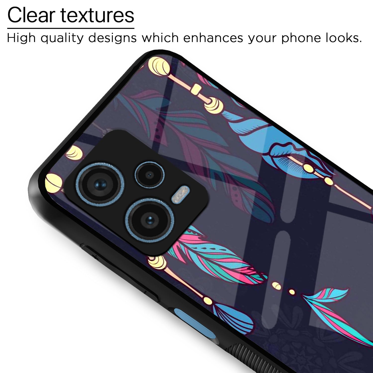Redmi Note 12 Pro Plus 5G Flower mobile back cover by Pikkme – photo 4
