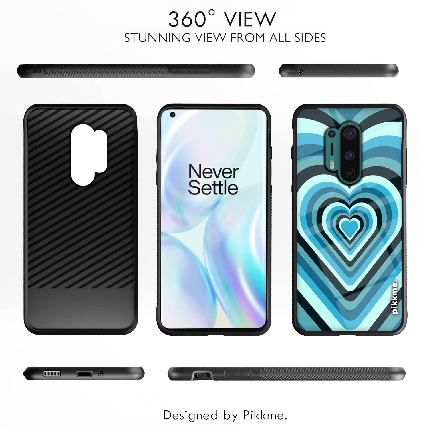 OnePlus 8 Pro Hybrid phone cover by Pikkme – photo 2