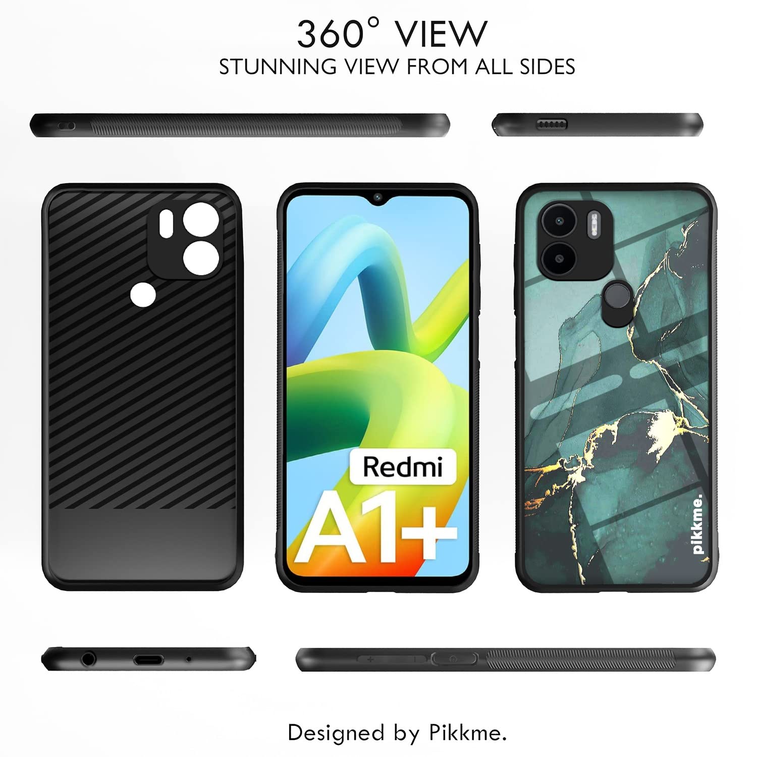 Pikkme Redmi A1 Plus/A2 Plus/Poco C50 Hybrid back cover – photo 2