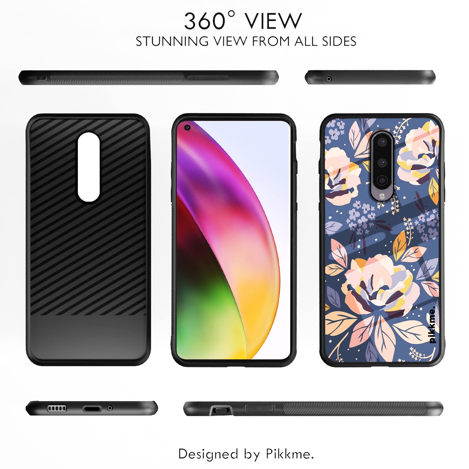 Flower Mobile cover for OnePlus 8 – Pikkme – photo 2