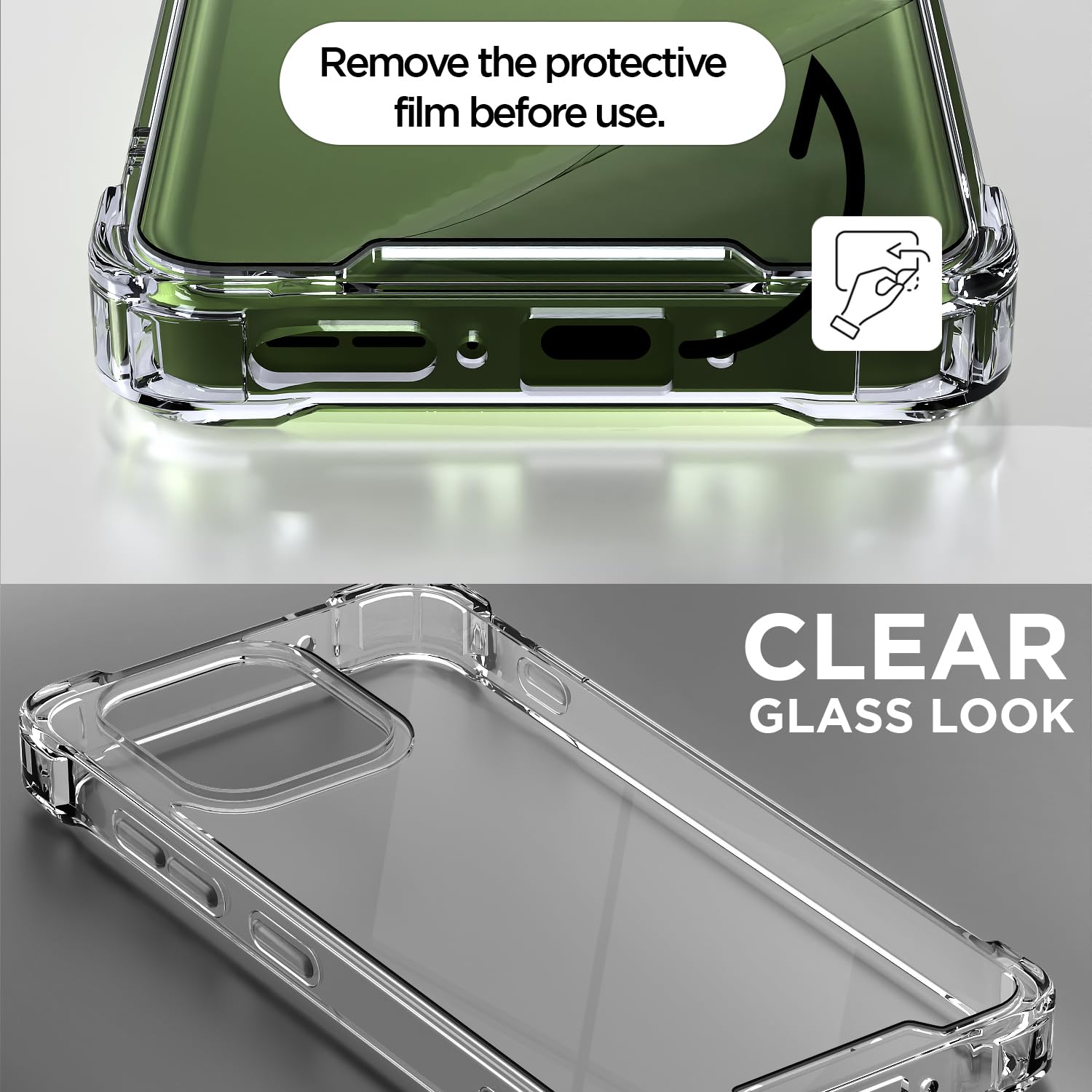 Pikkme OnePlus 15T 5G transparent mobile cover – photo 3