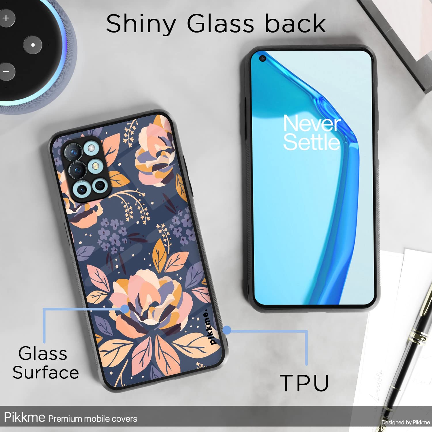 OnePlus 8T Flower phone cover by Pikkme – photo 3
