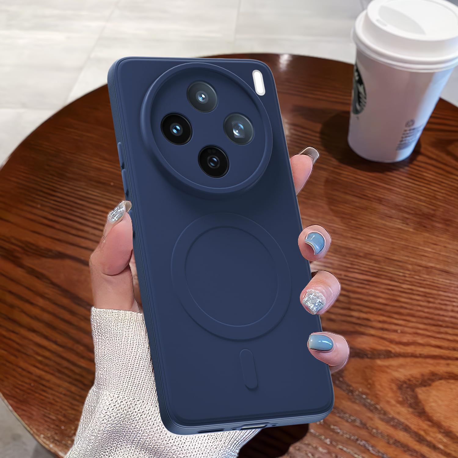 Pikkme Vivo X200T 5G blue mobile back cover – photo 7