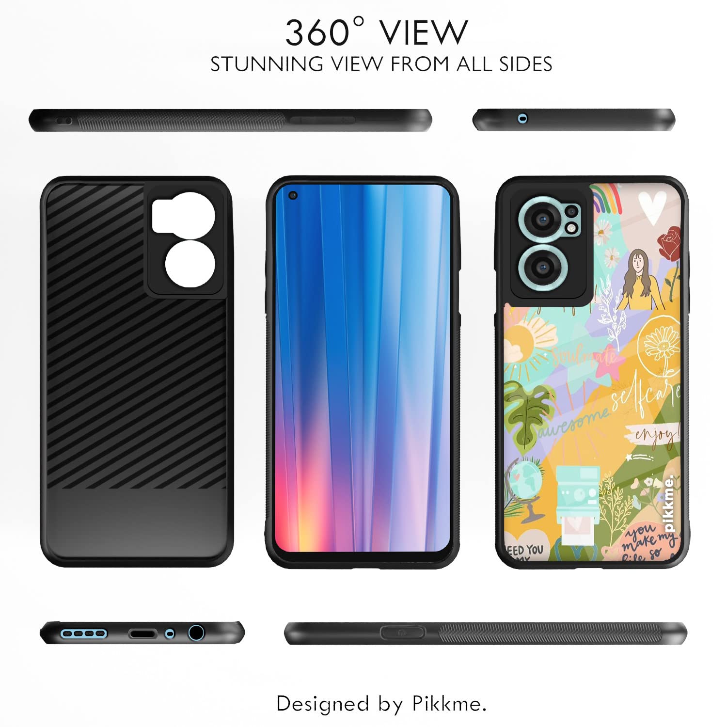 OnePlus Nord CE 2 5G Hybrid back cover by Pikkme – photo 2