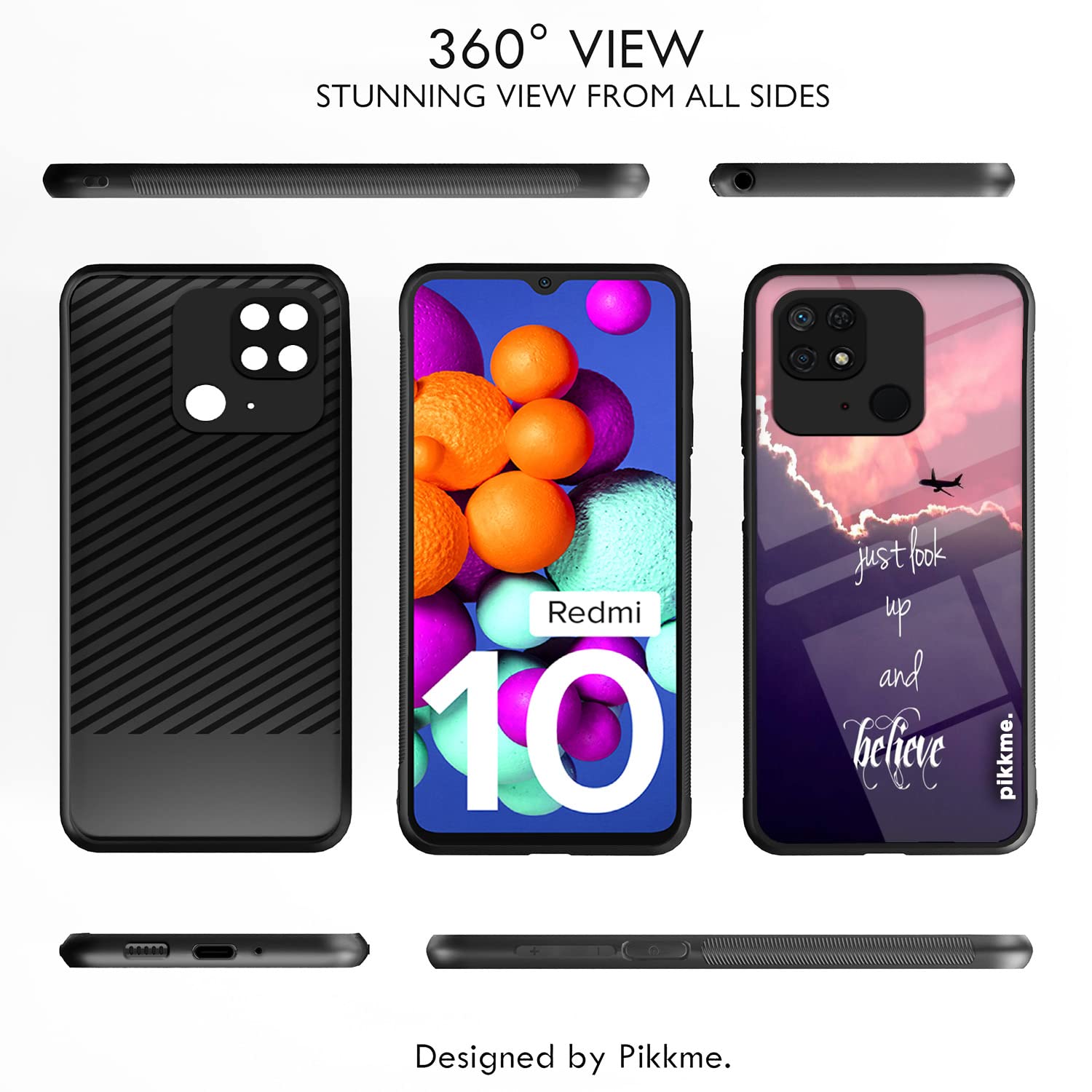 Pikkme Redmi 10/10 Power Hybrid back cover – photo 2