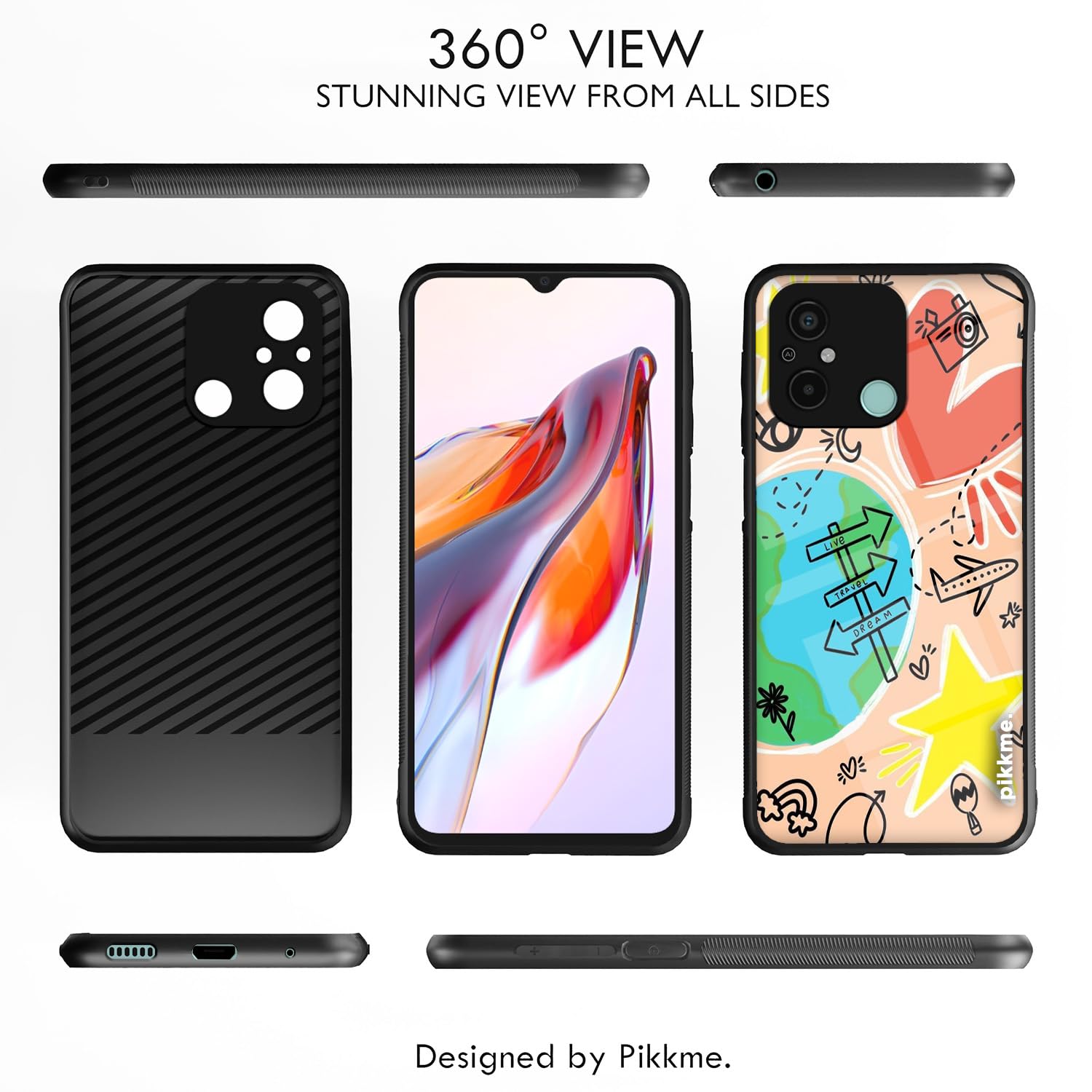 Redmi 12C/Poco C55 mobile back cover by Pikkme – photo 2