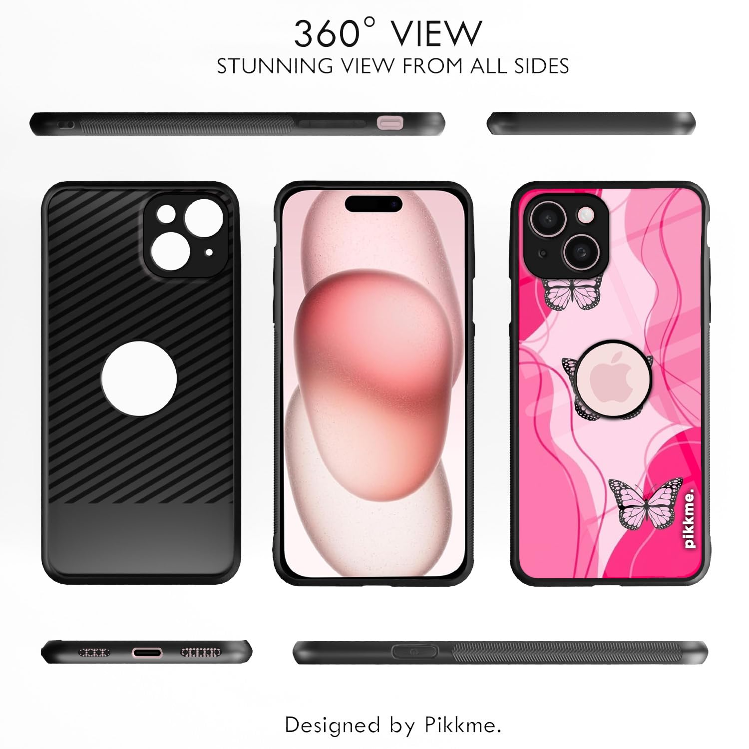 iPhone 15 Plus Hybrid mobile back cover by Pikkme – photo 2
