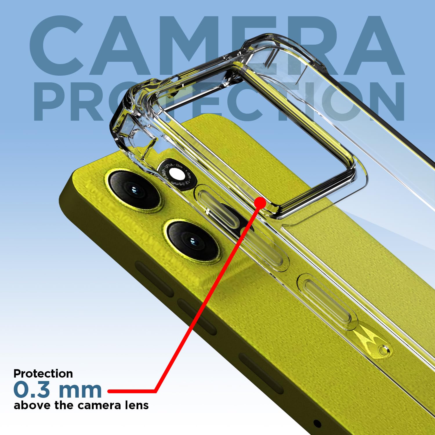 Transparent Clear back cover for Moto G86 Power 5G – Pikkme – photo 5