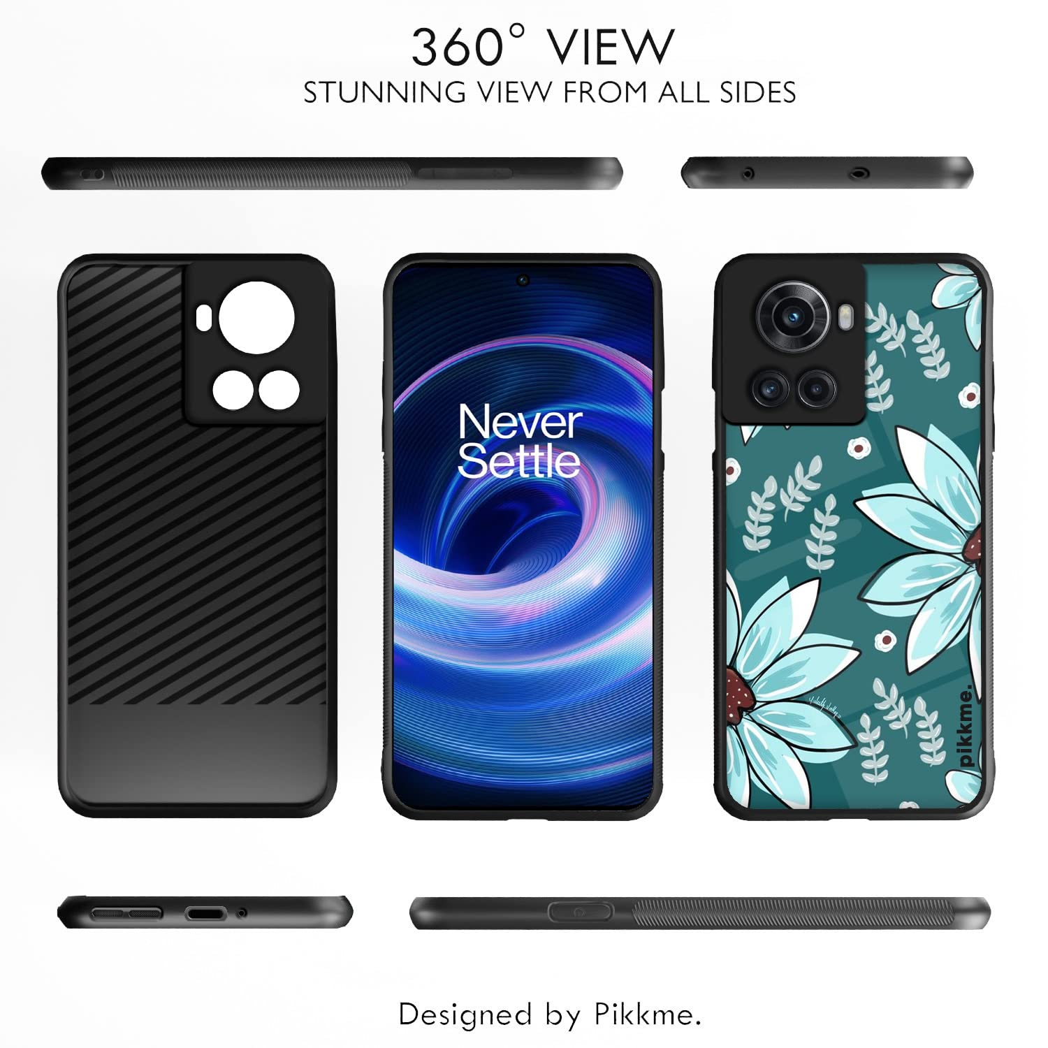 OnePlus 10R Flower back cover by Pikkme – photo 2