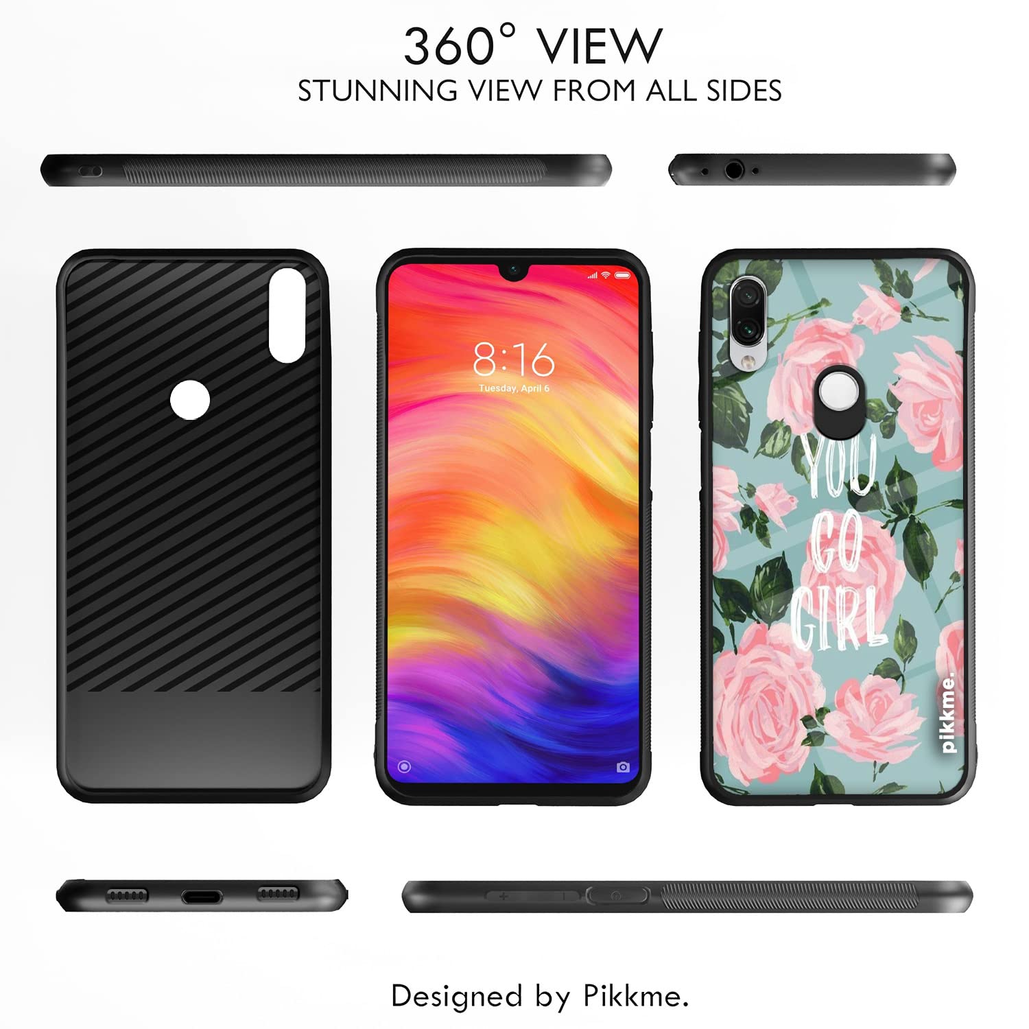 Flower Mobile cover for Redmi Note 7/Note 7 Pro/Note 7s – Pikkme – photo 2