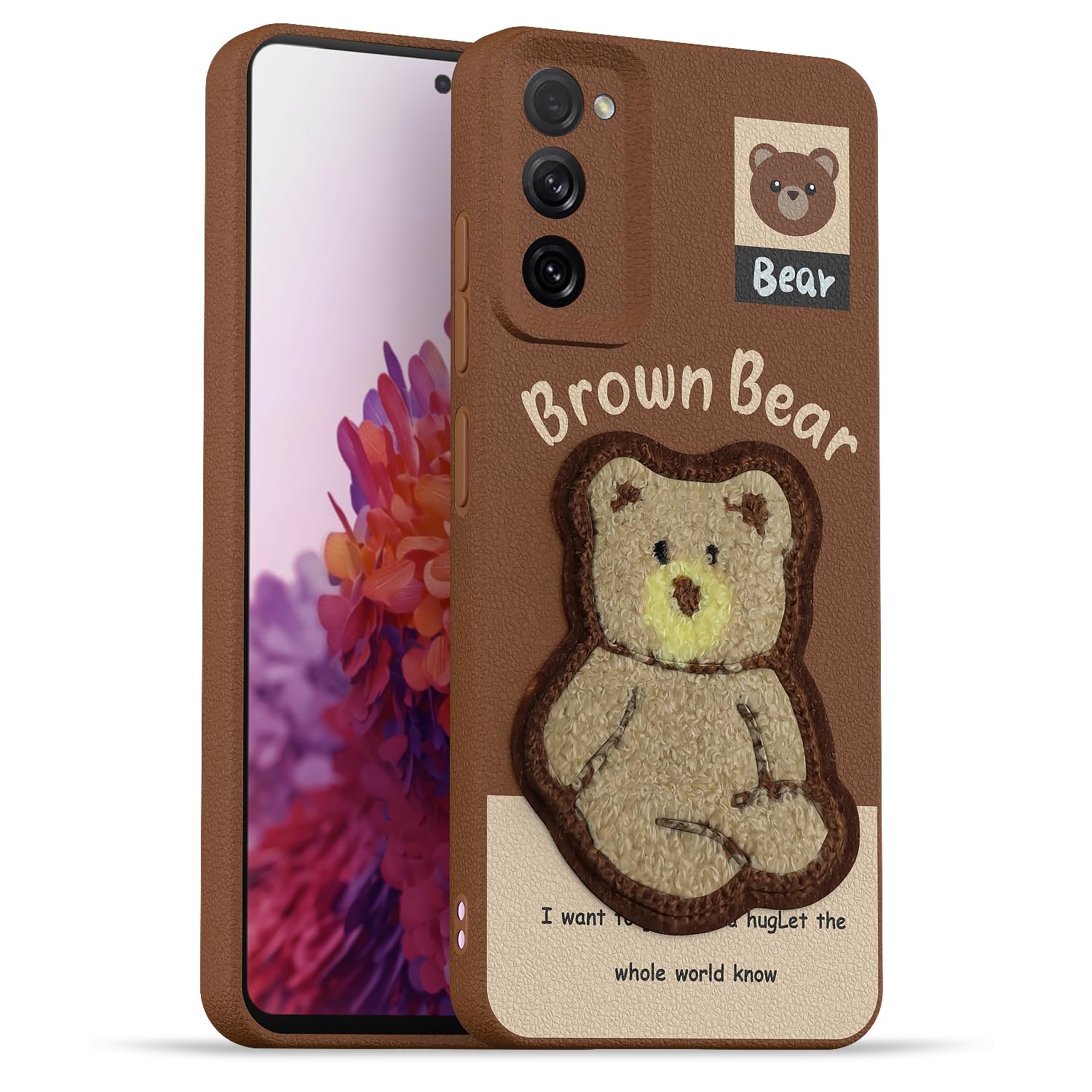 Redmi 15A 5G back cover in brown by Pikkme