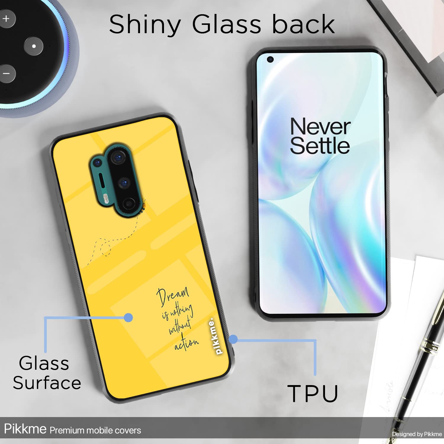 Pikkme OnePlus 8 Pro Hybrid mobile back cover – photo 3