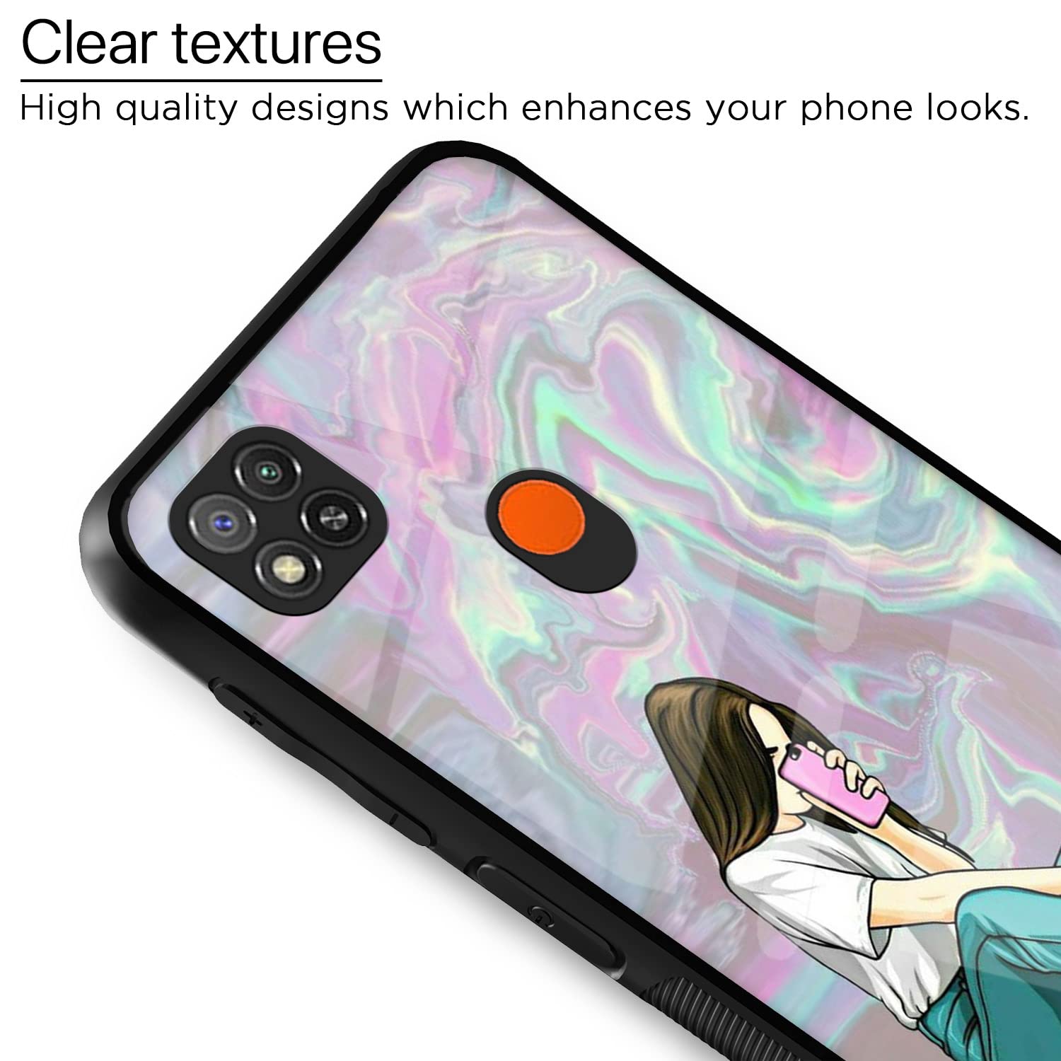 Pikkme Hybrid mobile back cover for Redmi 10A/9, Poco C31 – photo 4