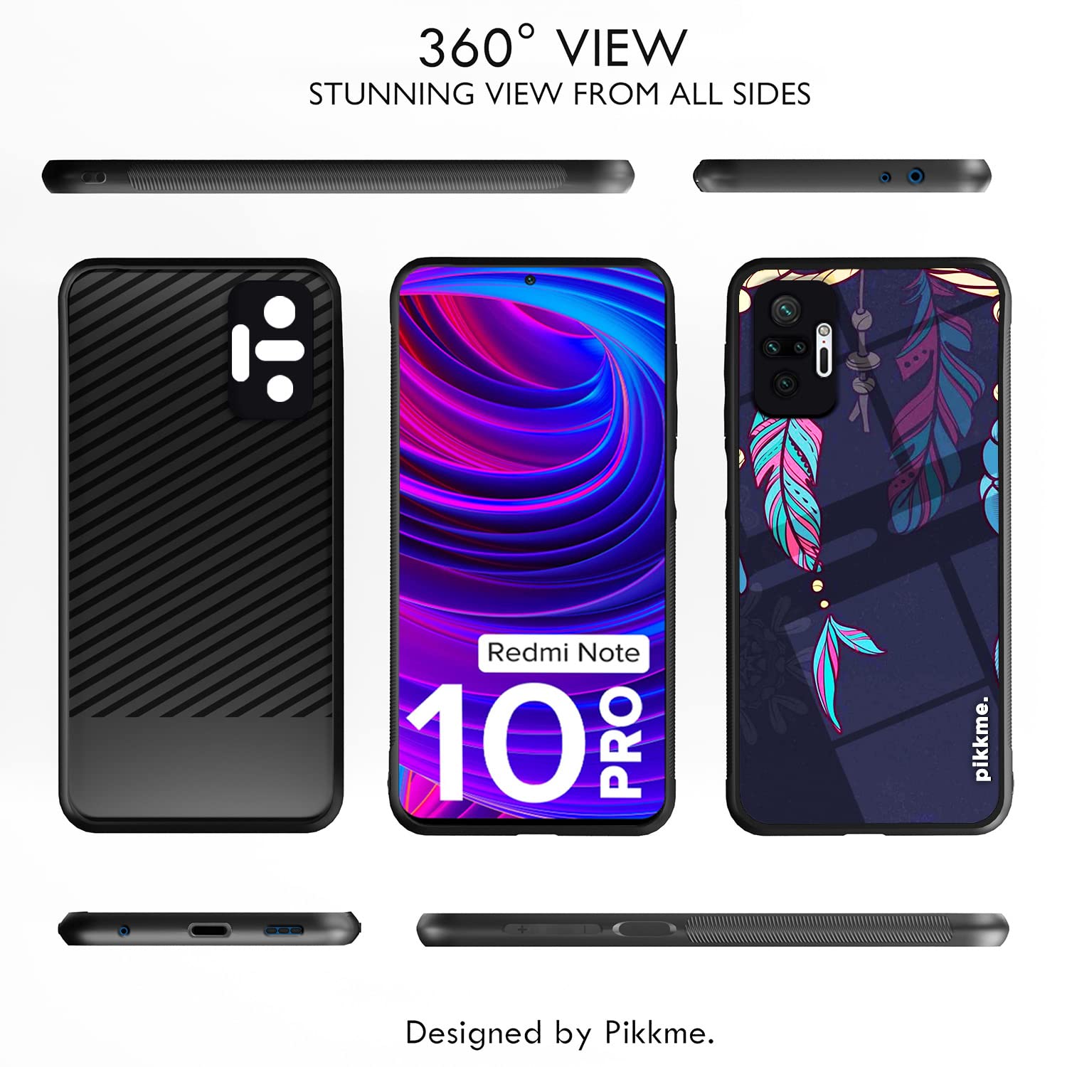 Pikkme Redmi Note 10 Pro/Note 10 Pro Max Flower mobile back cover – photo 2