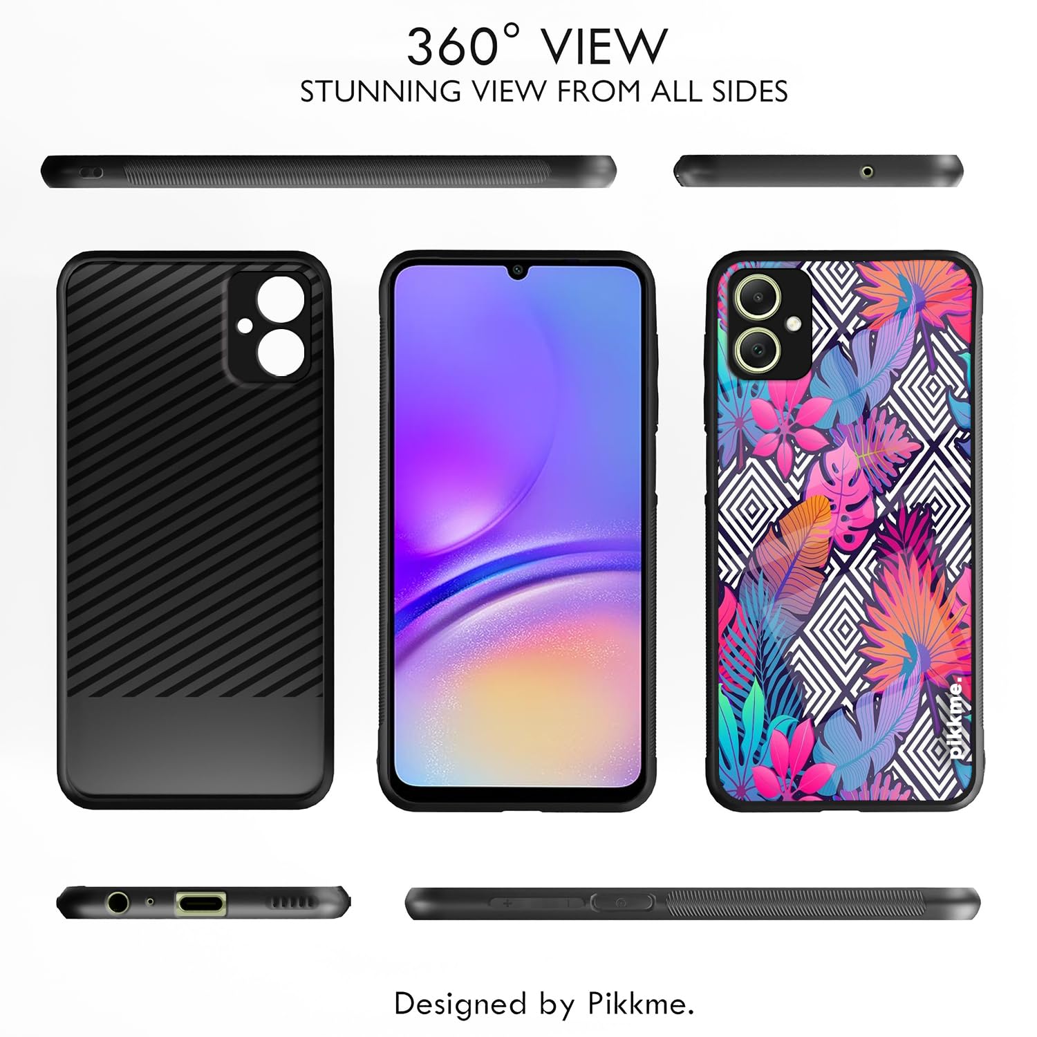 Flower Phone cover for Samsung A05/M05/F05 – Pikkme – photo 2