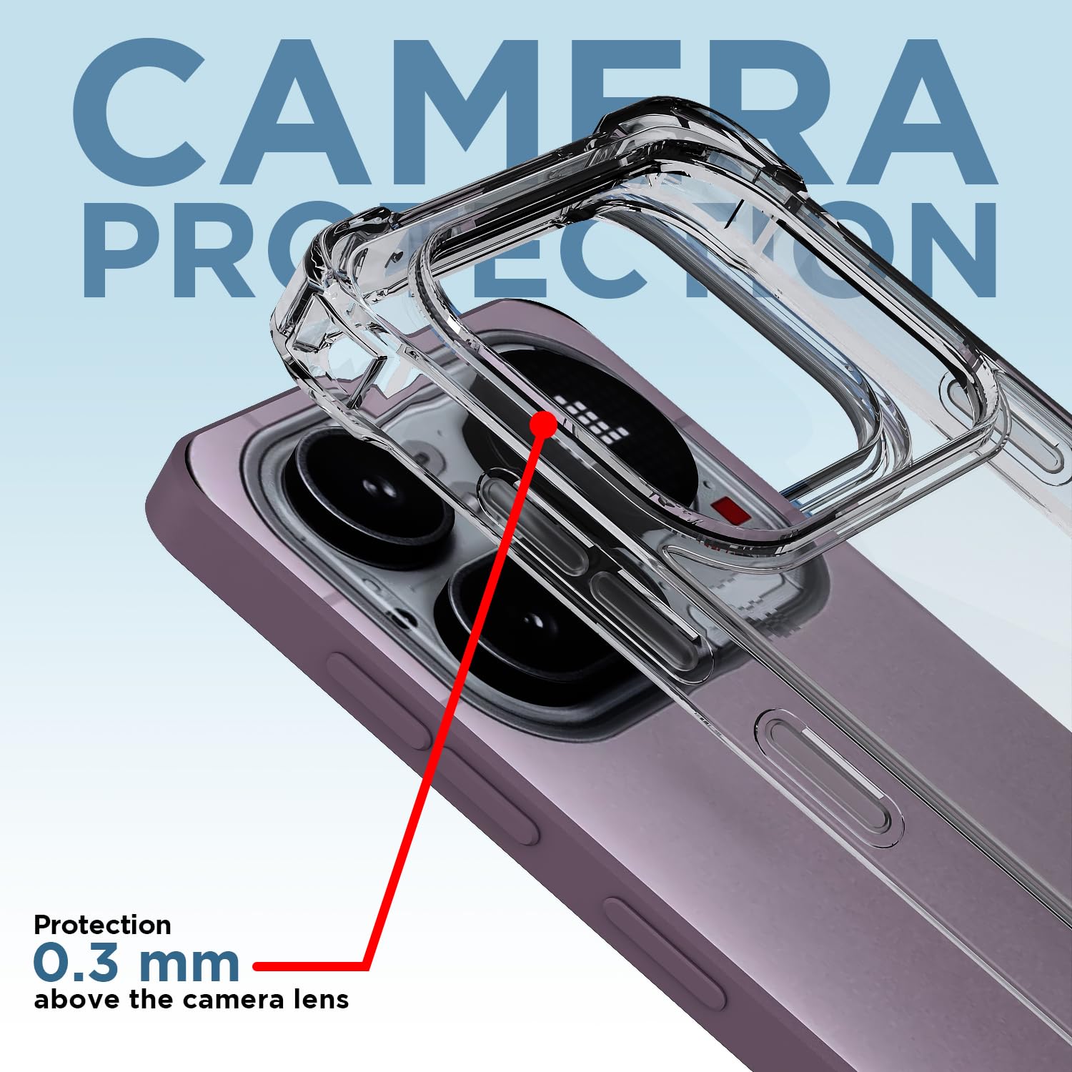 Nothing Phone 4a Pro 5G back cover in transparent mag-safe by Pikkme – photo 5