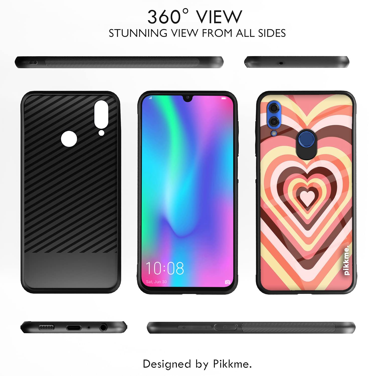 Honor 10 Lite Hybrid phone cover by Pikkme – photo 2