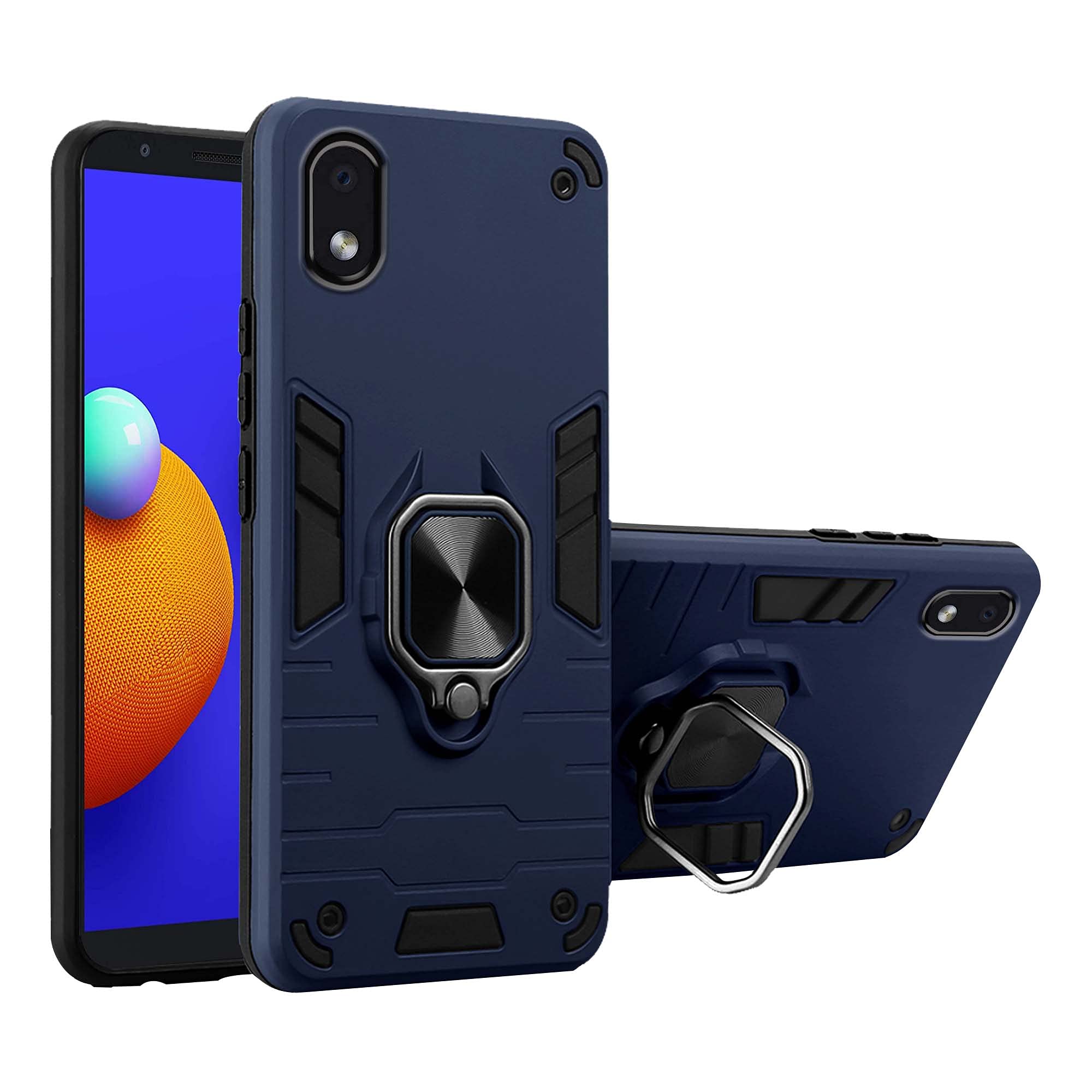 Blue phone cover for Samsung M01 Core – Pikkme