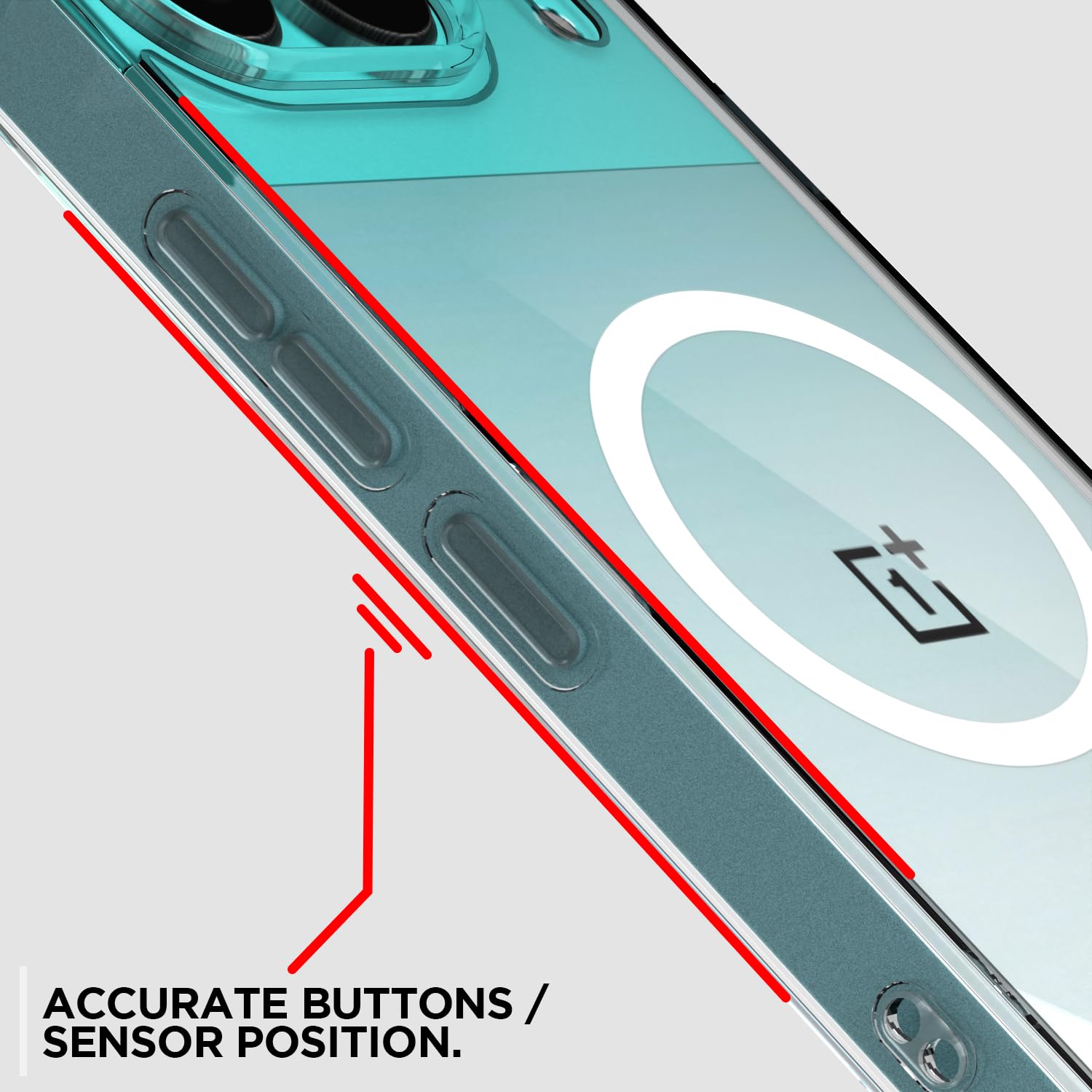 Pikkme transparent mag-safe phone cover for OnePlus Nord 4 5G – photo 6