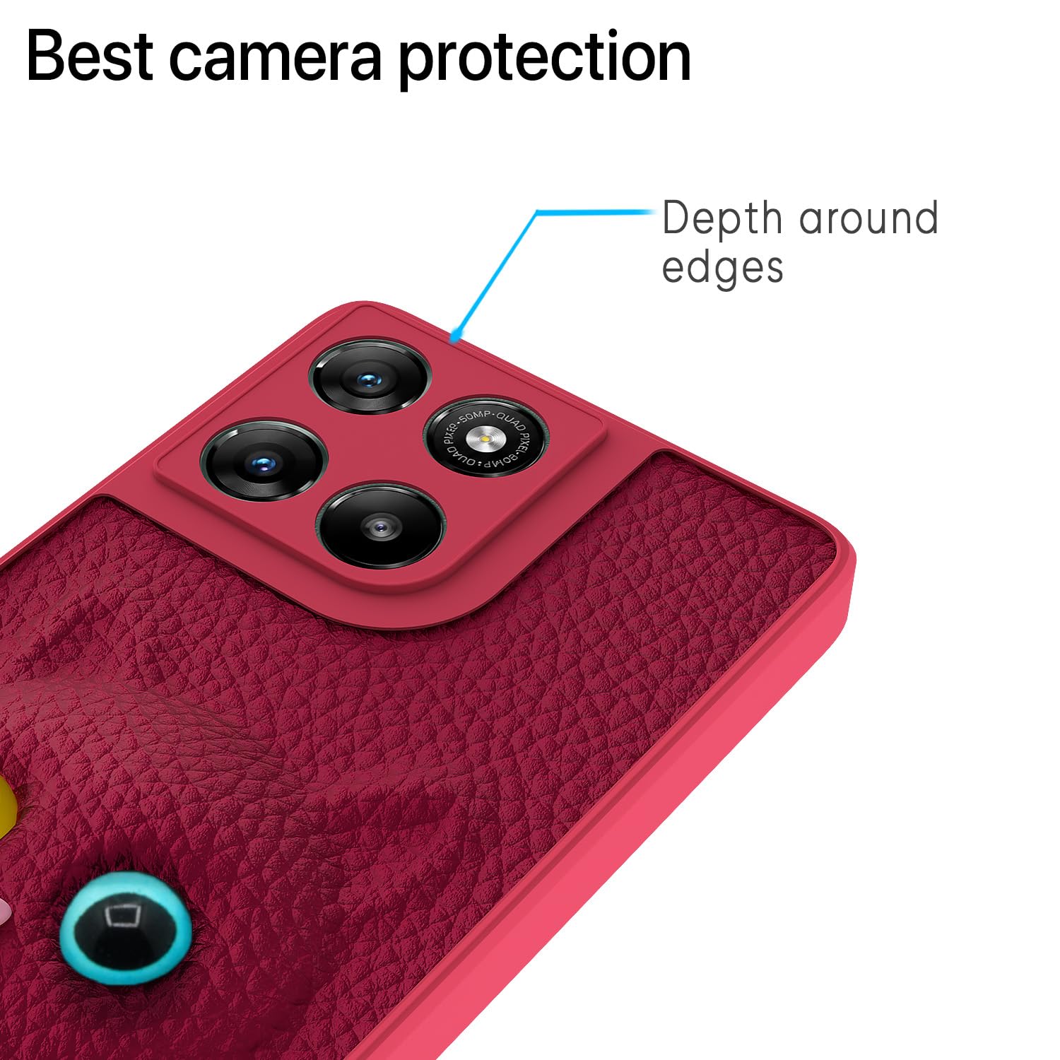Pink phone cover for Moto G67 Power/G57 Power 5G – Pikkme – photo 5