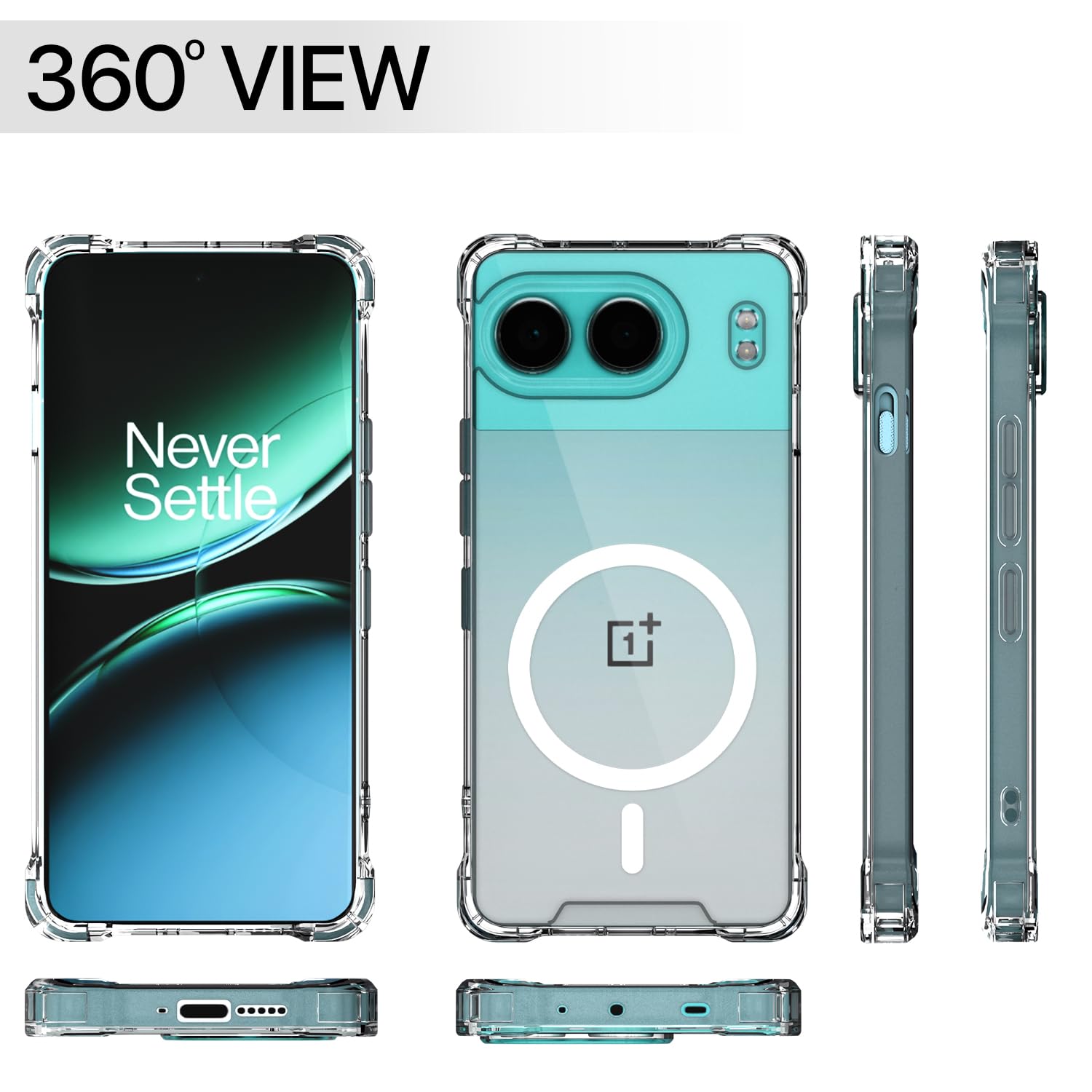 Pikkme OnePlus Nord 4 5G transparent mag-safe back cover – photo 7