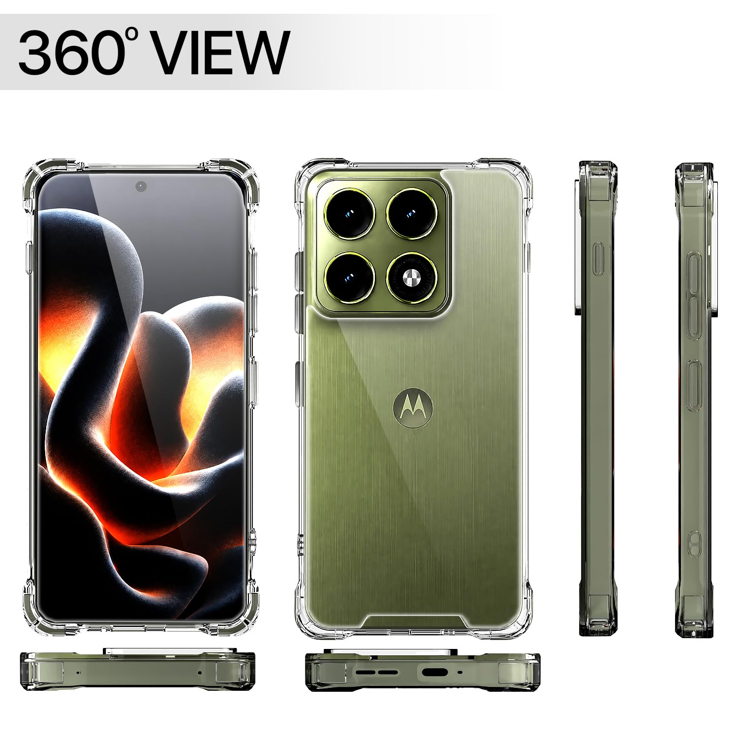 Pikkme transparent mobile cover for Moto Edge 70 Pro 5G – photo 7