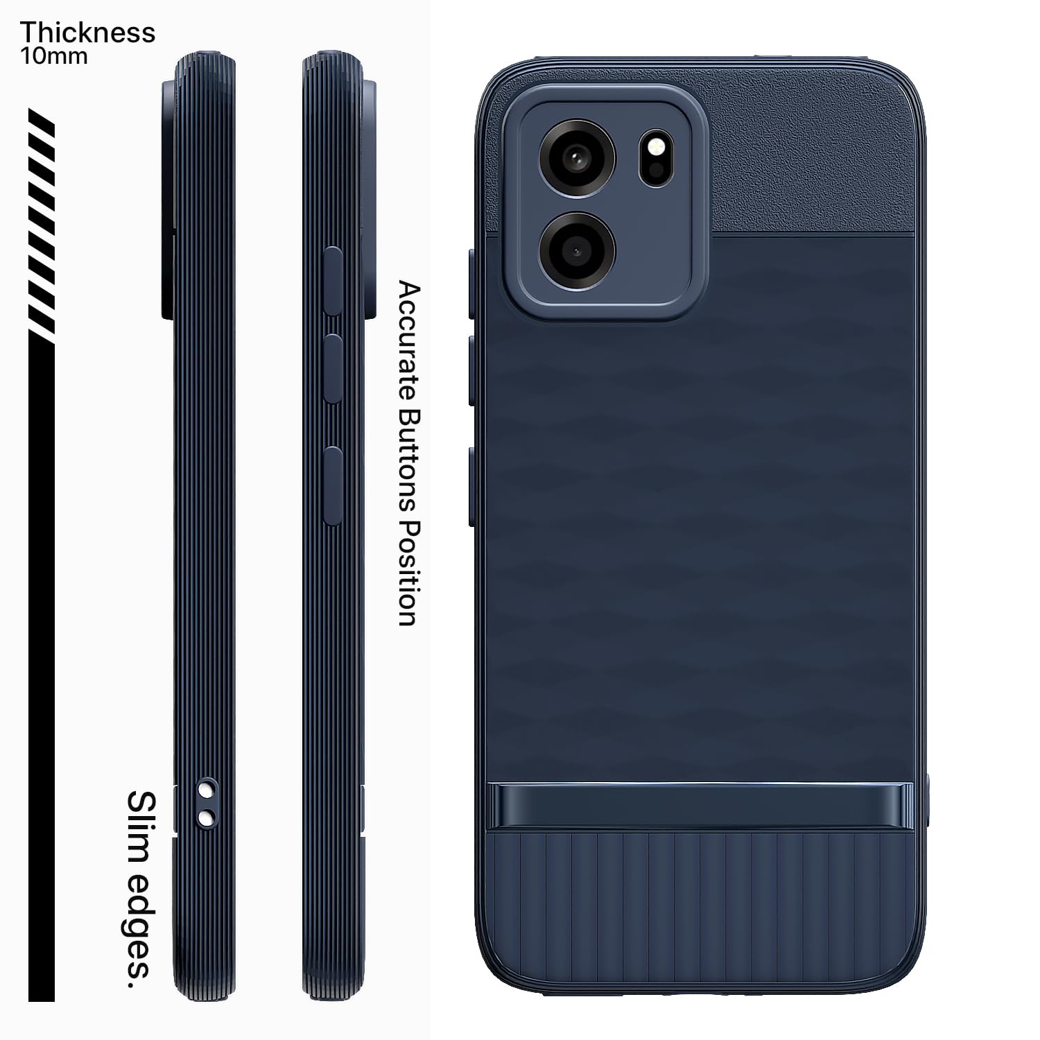 Pikkme blue phone cover for OnePlus Nord CE 6 5G – photo 3
