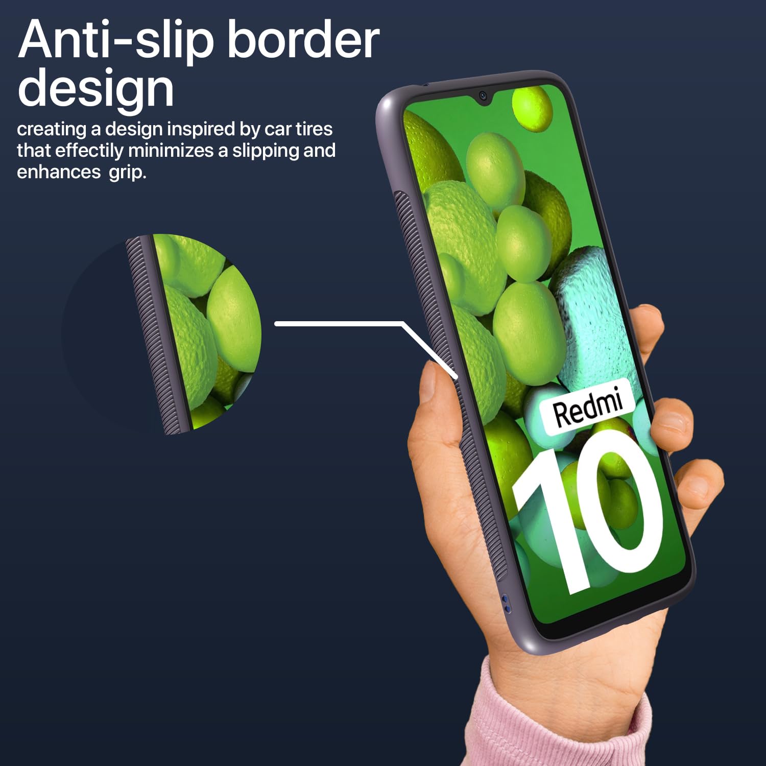 Pikkme Redmi 10/10 Power purple phone cover – photo 6