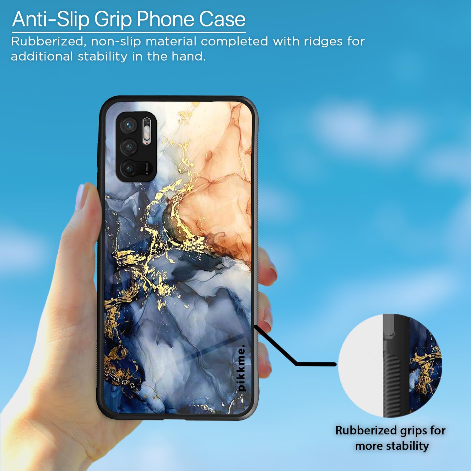 Redmi Note 10T/Poco M3 Pro 5G Hybrid mobile back cover by Pikkme – photo 5