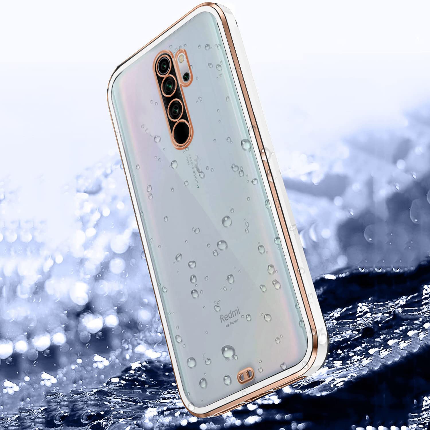Redmi Note 8 Pro phone cover in white by Pikkme – photo 2