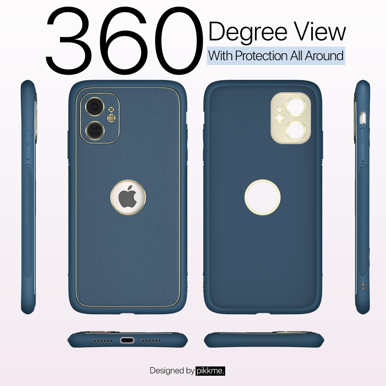 Pikkme iPhone 11 blue back cover – photo 4