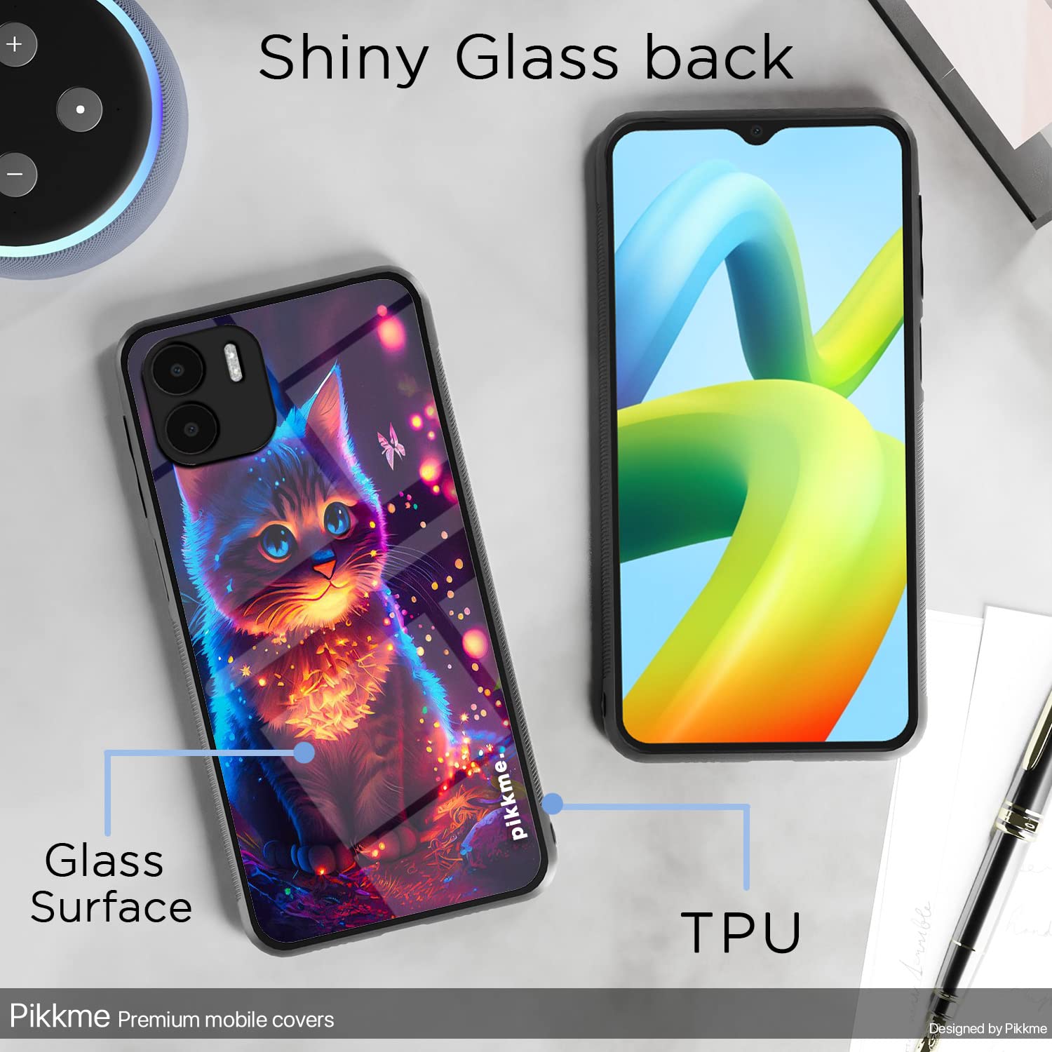 Pikkme Cat back cover for Redmi A1/A2 – photo 3
