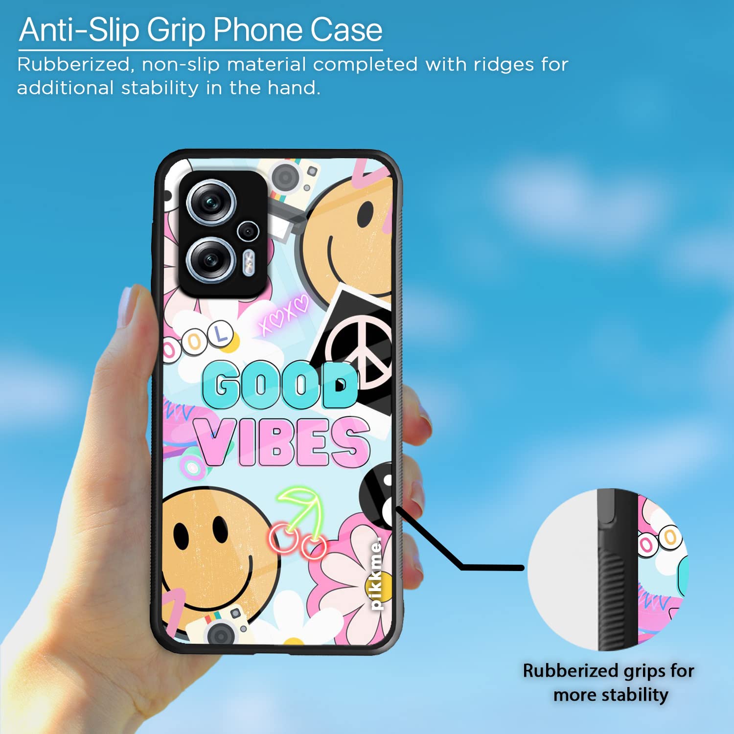 Pikkme Redmi K50i 5G Hybrid mobile back cover – photo 5