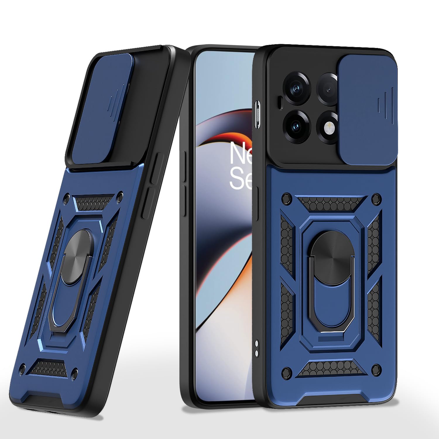 OnePlus 11R 5G D10 Camera Shield phone cover in blue by Pikkme