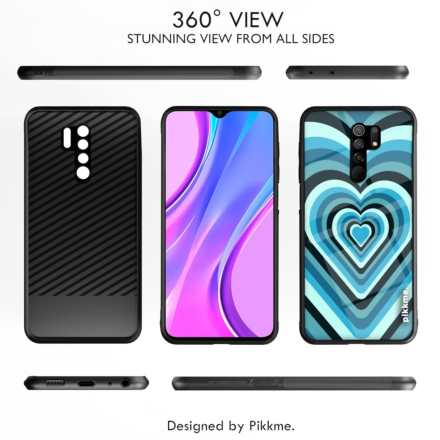 Pikkme Hybrid mobile cover for Redmi 9 Prime – photo 2