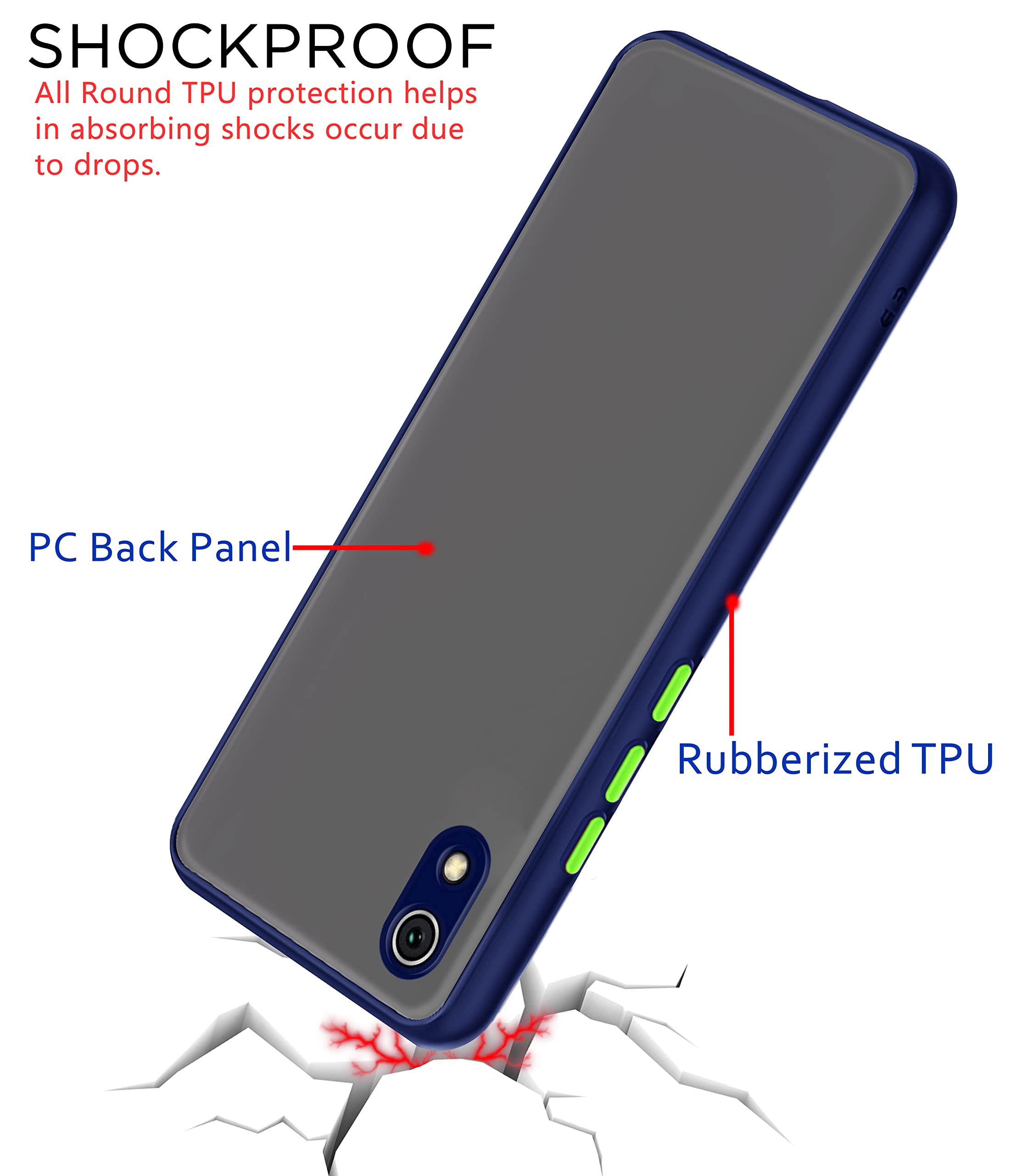 Pikkme Redmi 7A blue phone cover – photo 4