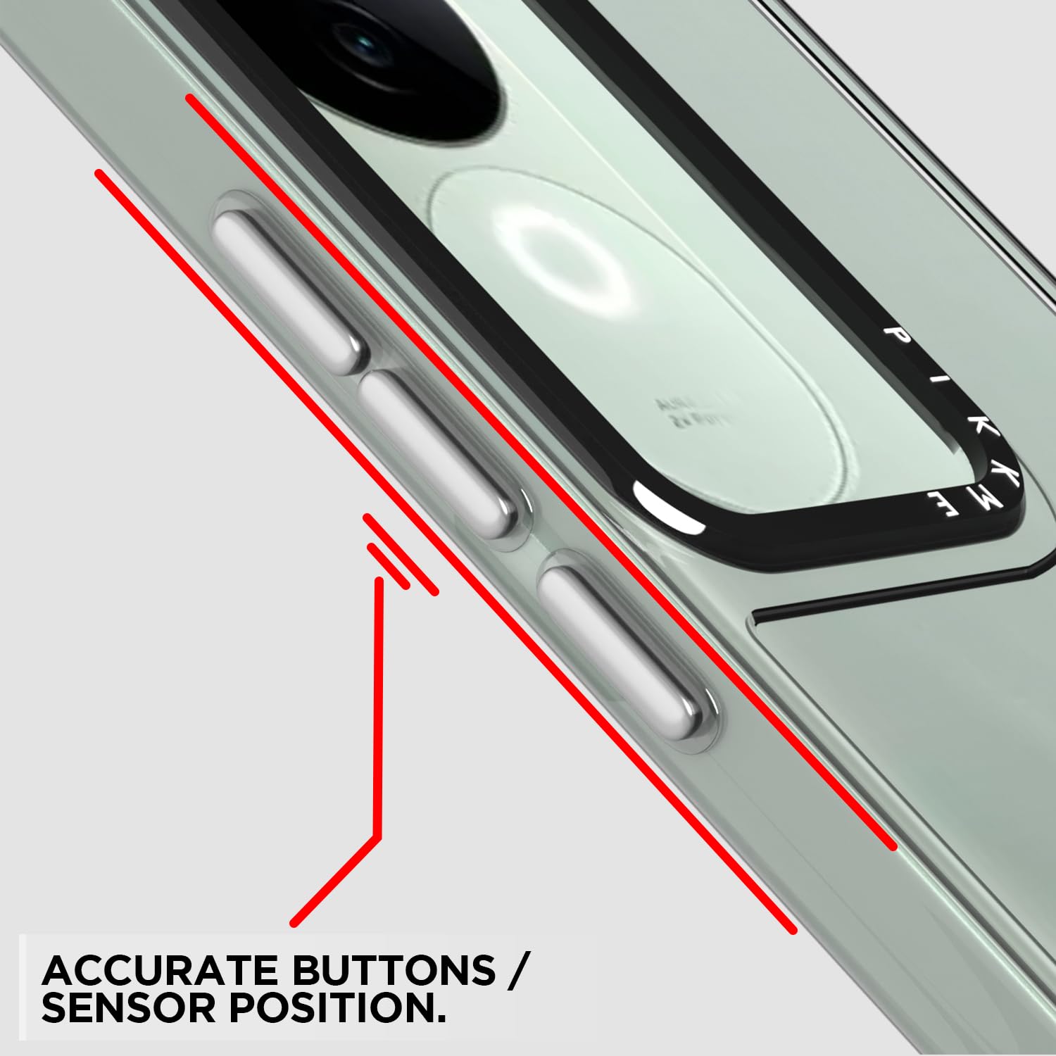 Pikkme transparent Hybrid back cover for iQOO Z9s 5G – photo 4