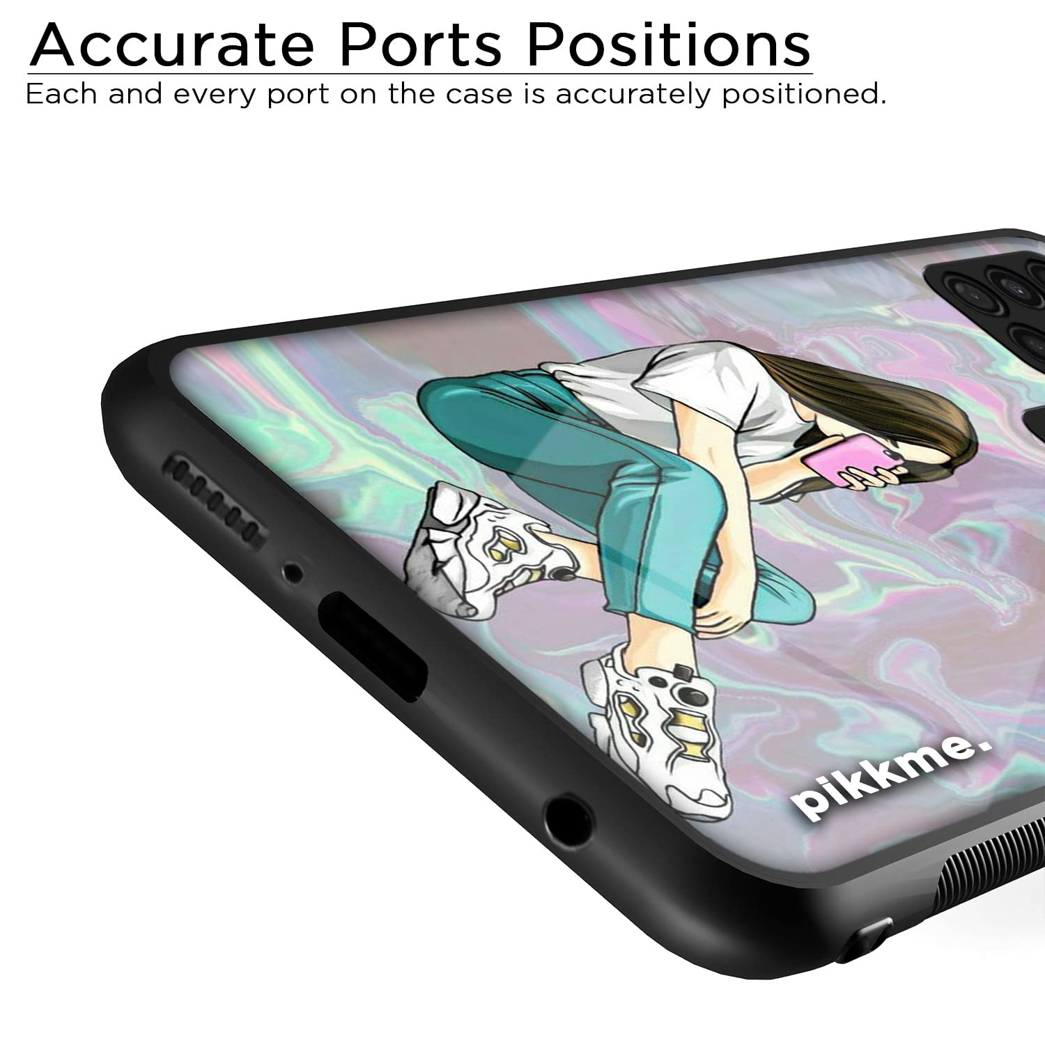 Samsung A21s mobile back cover by Pikkme – photo 6