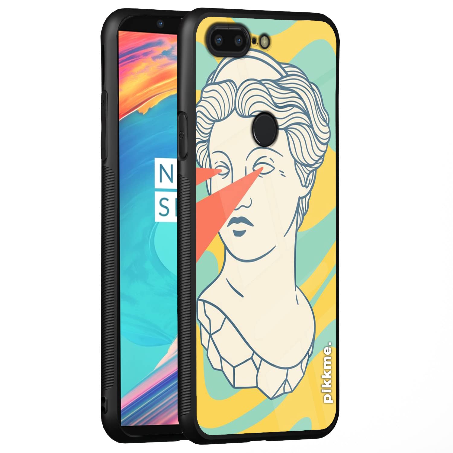 Pikkme Hybrid back cover for OnePlus 5T