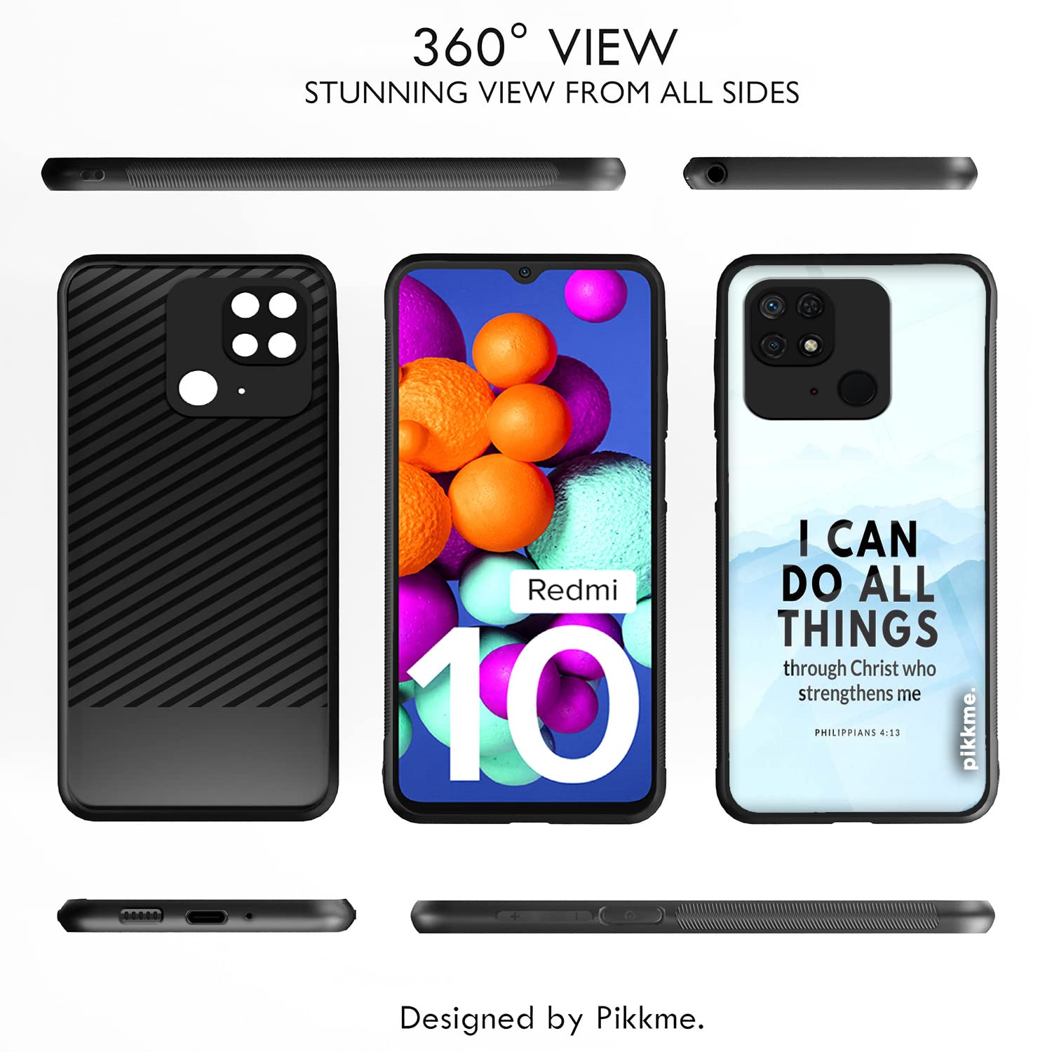 Pikkme Redmi 10/10 Power Hybrid phone cover – photo 2