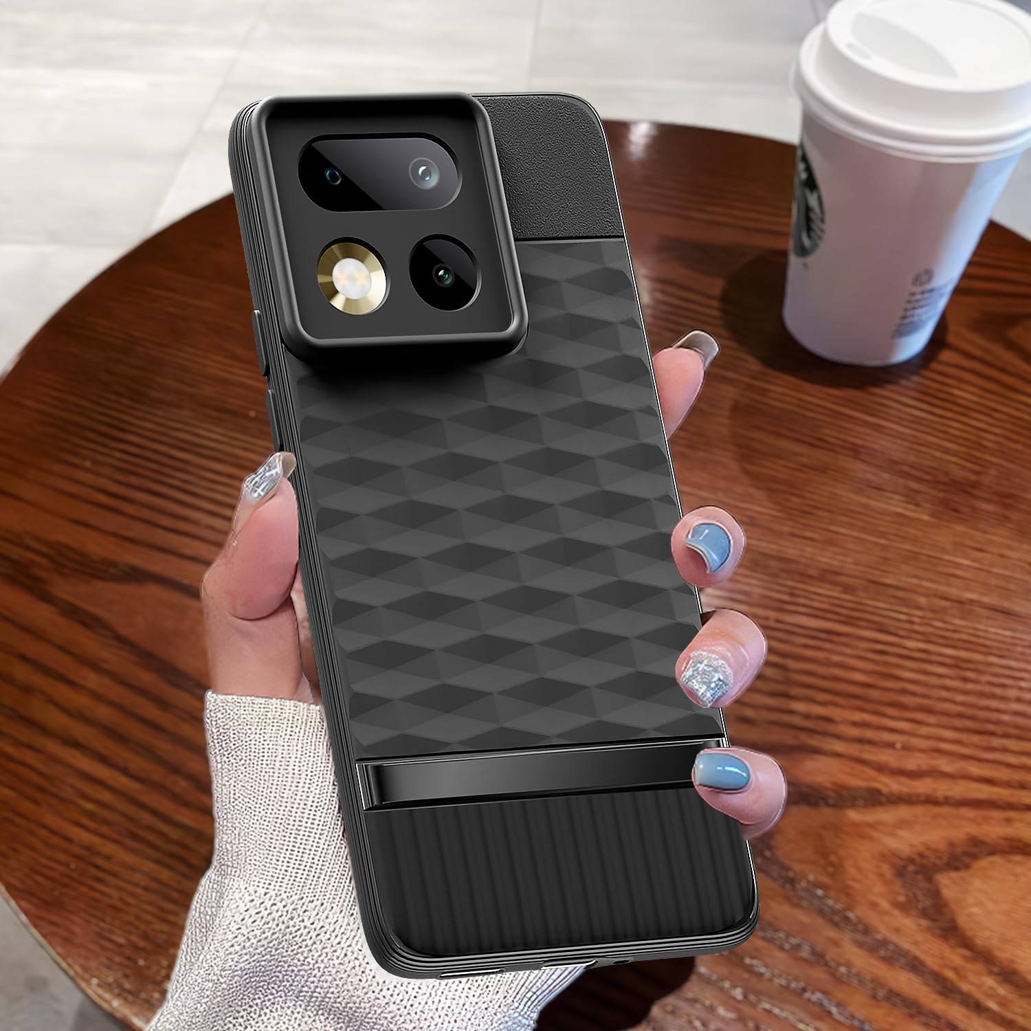 Pikkme Realme 16 Pro Plus 5G Silicone black back cover – photo 7