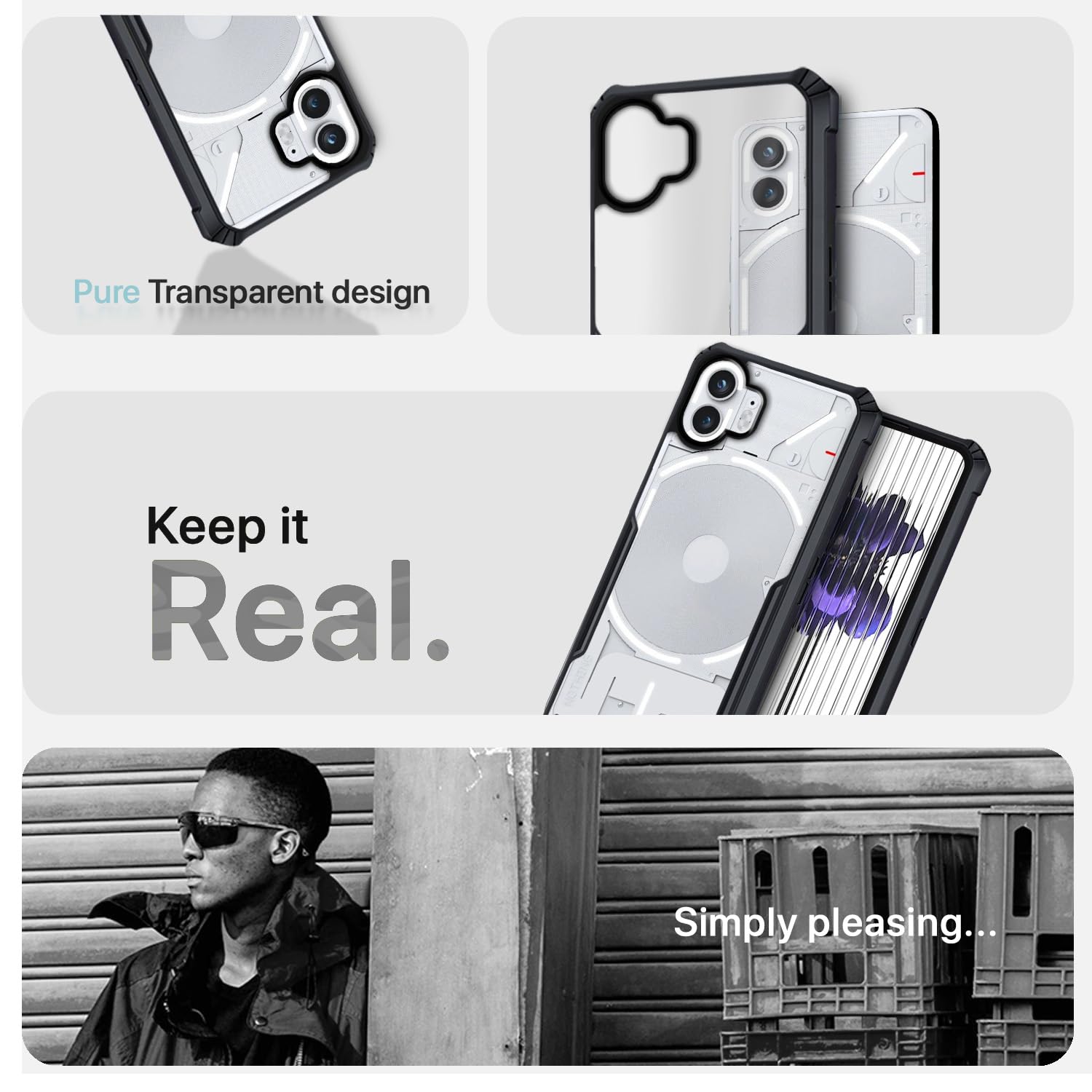 Pikkme Nothing Phone 2 black mobile back cover – photo 4