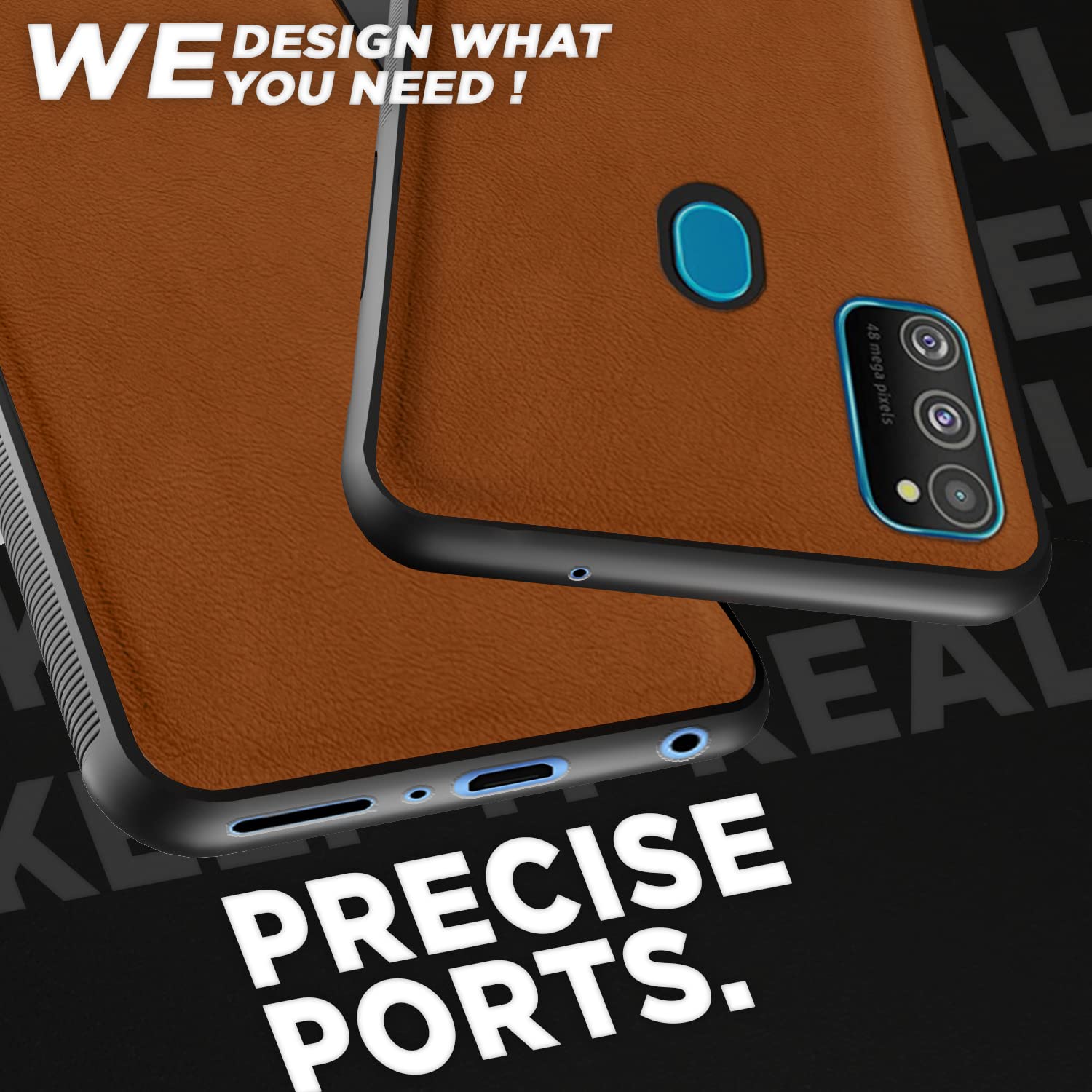 Pikkme Samsung M21/M21 2021/M30s Leather camel phone cover – photo 4