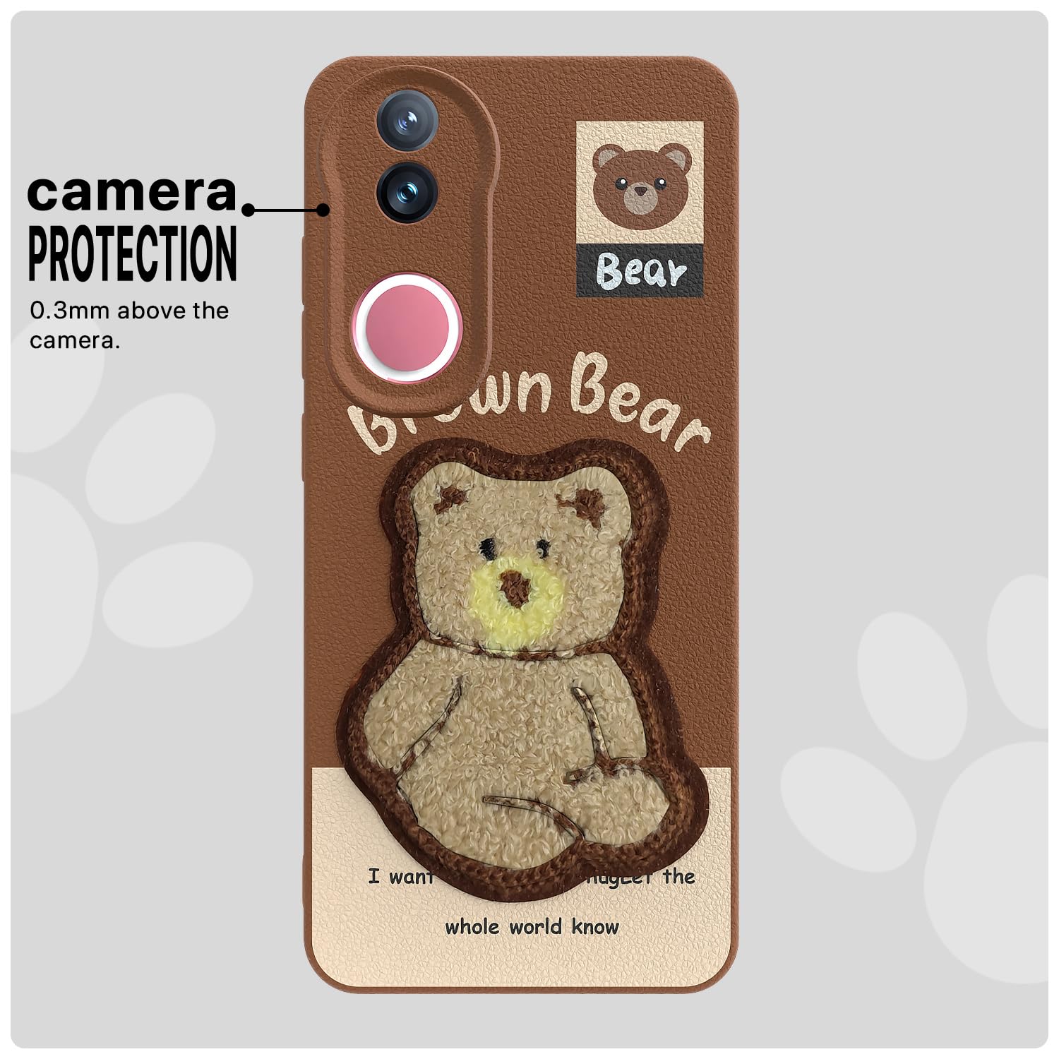 iQOO Z10R/Vivo V50/V50e/T4R 5G mobile cover in brown by Pikkme – photo 6