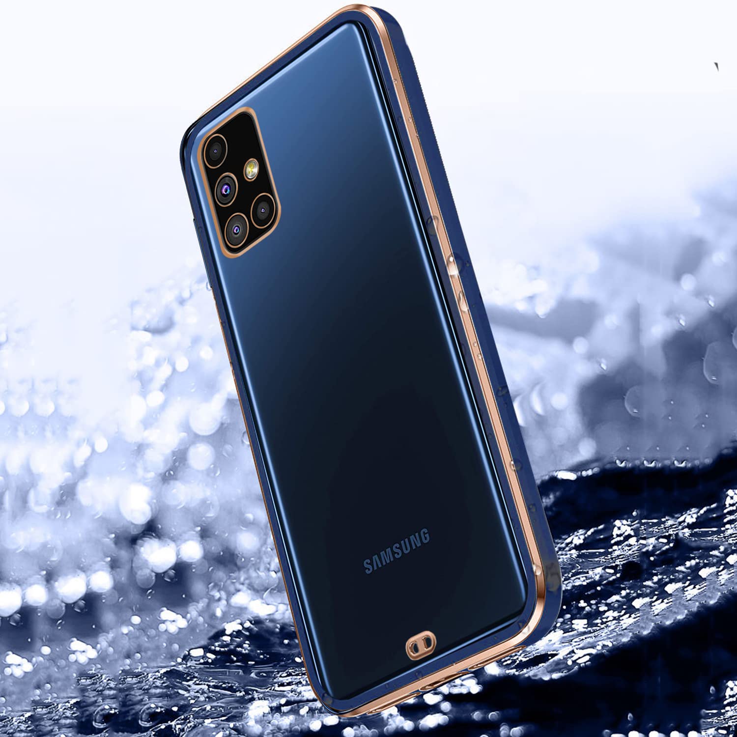 Pikkme blue Chrome phone cover for Samsung M51 – photo 2