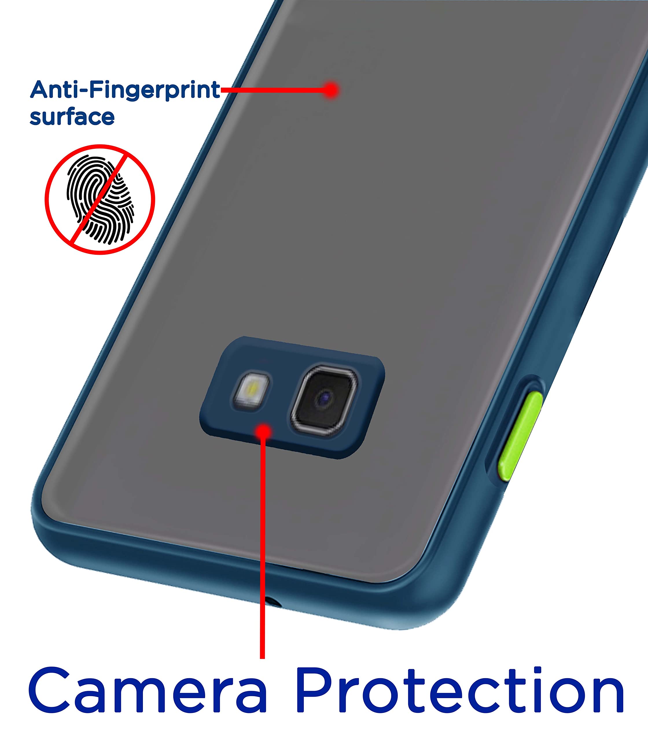 Blue phone cover for Samsung J7 Prime – Pikkme – photo 2