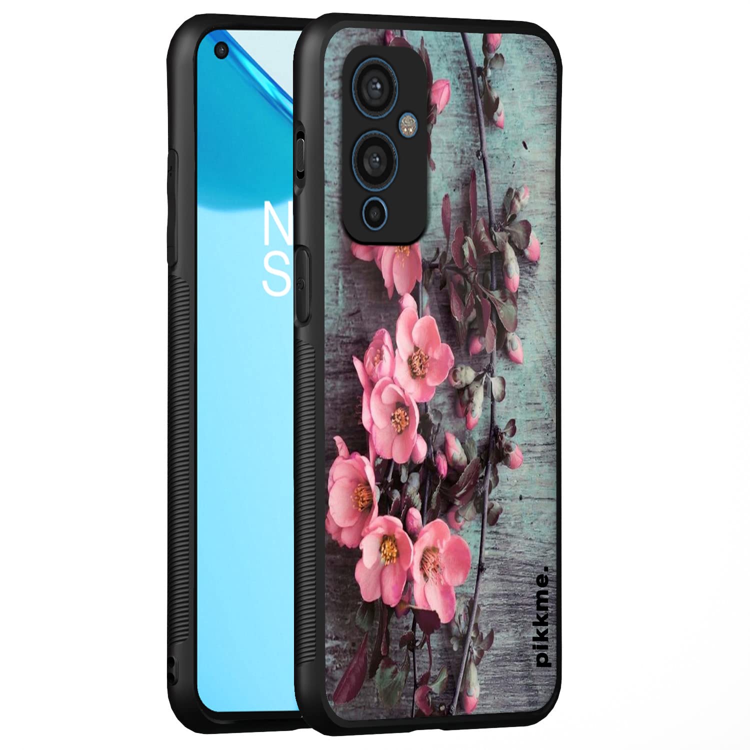 Pikkme Flower mobile back cover for OnePlus 9